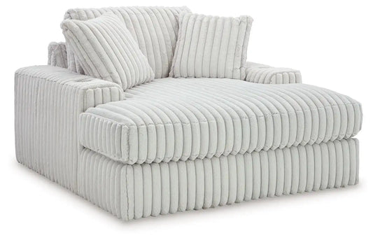 Stupendous - Oversized Chaise - Alloy - Best Buy Furniture