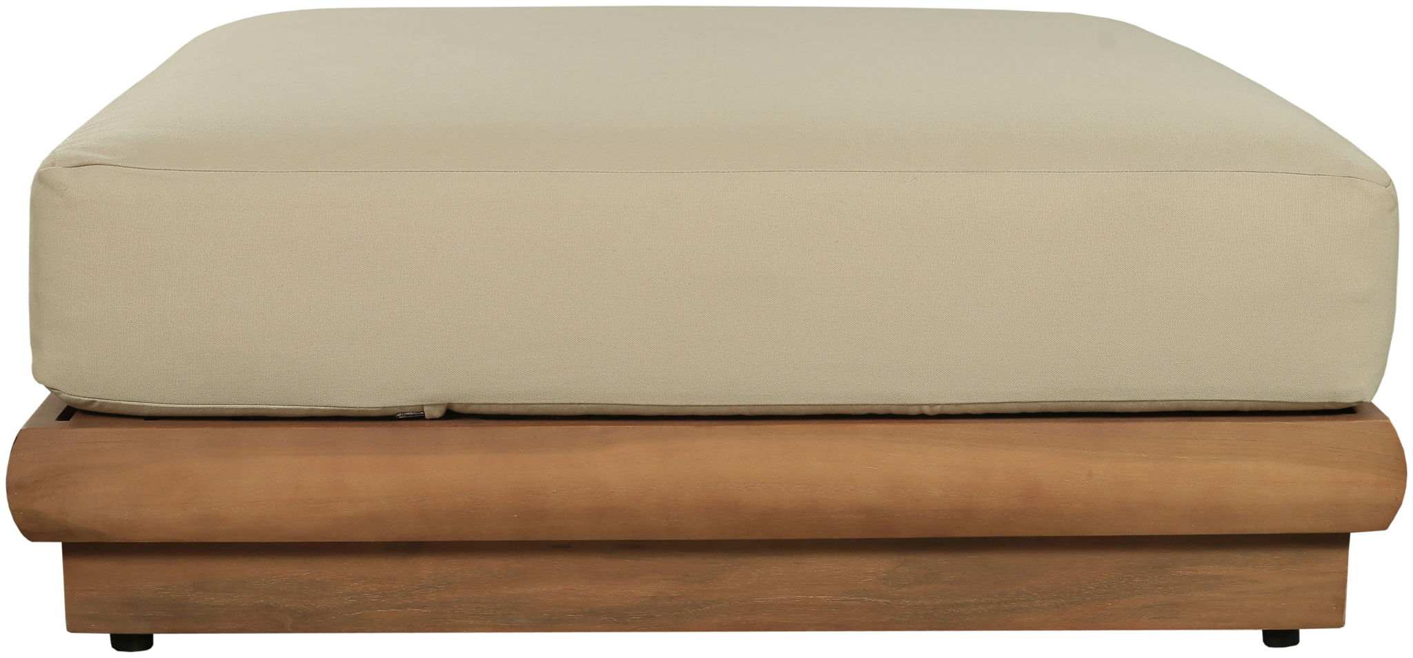 Mirella - Water Resistant Fabric Upholstered Outdoor Patio Modular Ottoman