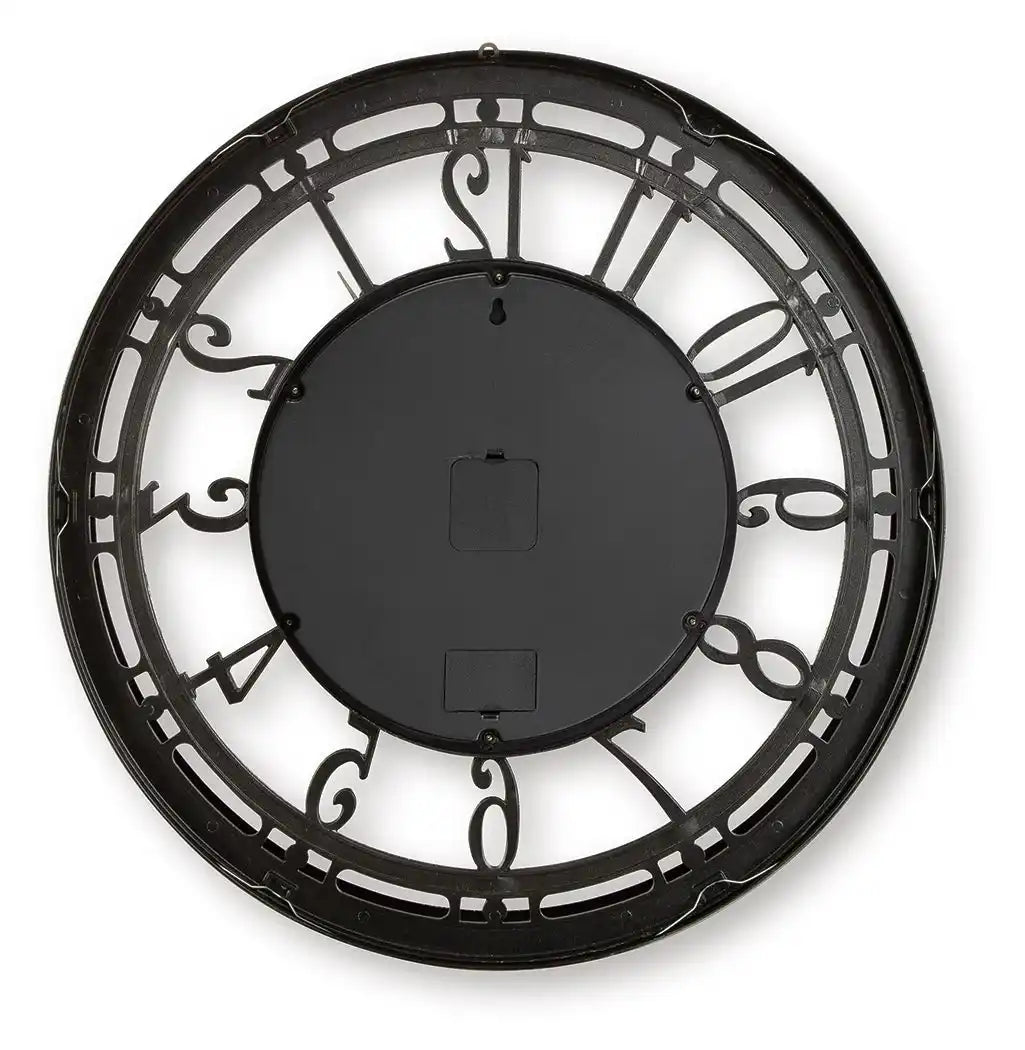 Gilover - Wall Clock - Champagne Finish - Best Buy Furniture