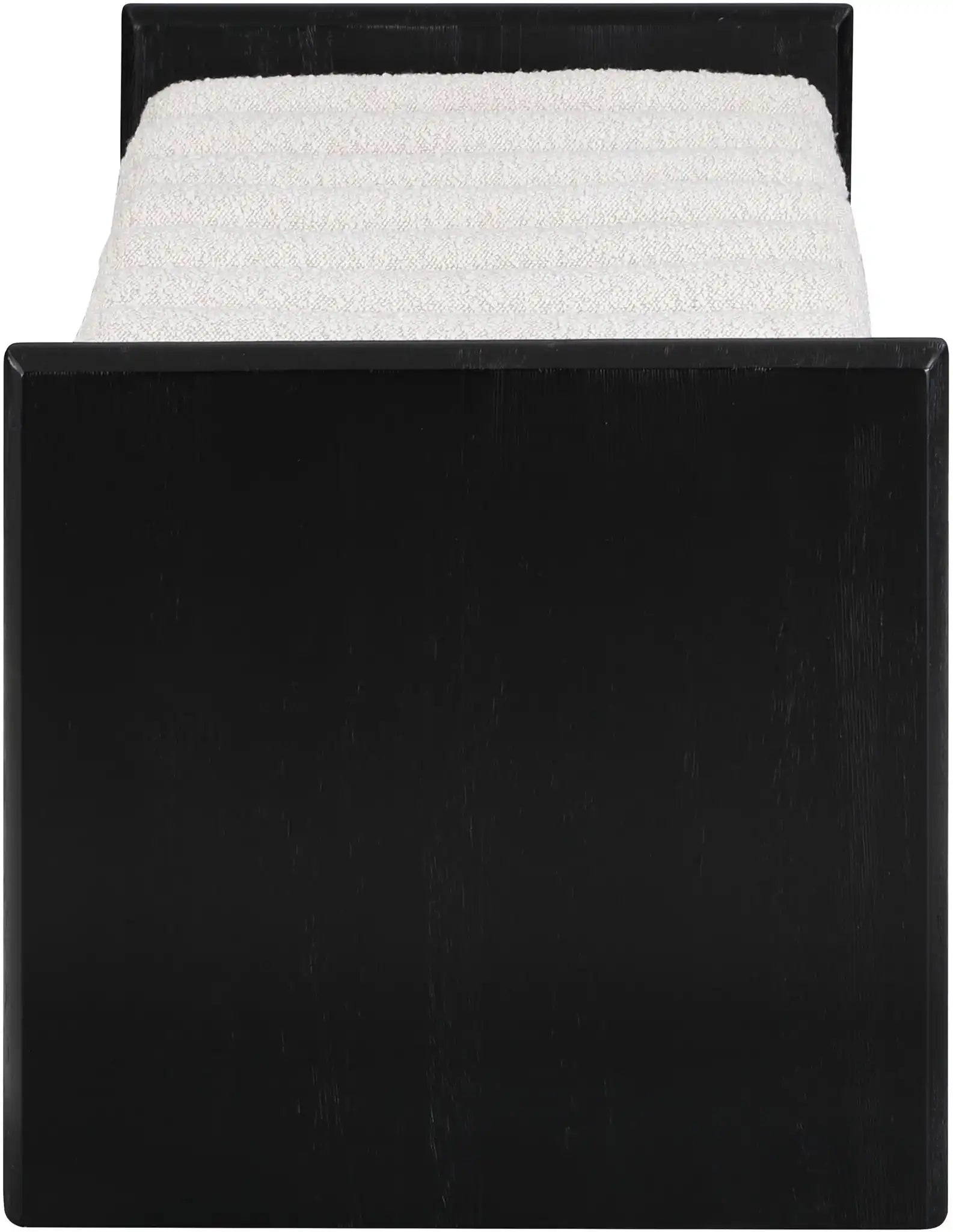 Waverly - Bench With Black Frame