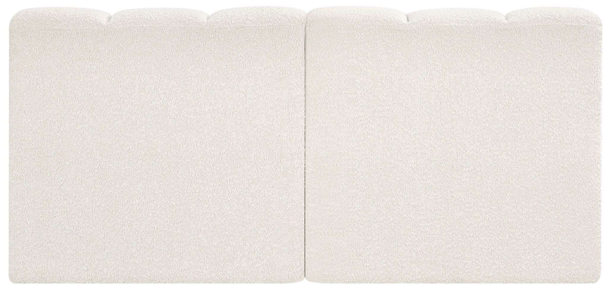 Arc - Boucle Fabric 2 Seats Modular Sofa