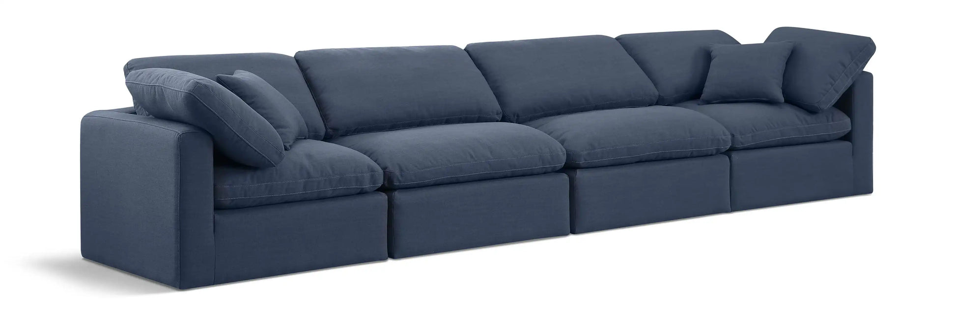 Indulge - Linen 4 Seat Modular Sofa - Best Buy Furniture