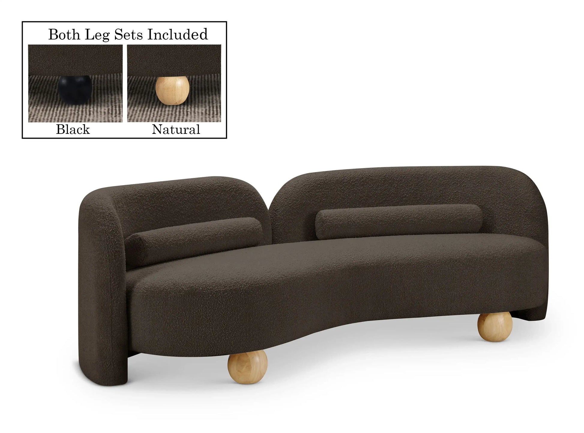 Daphne - Boucle Sofa - Best Buy Furniture