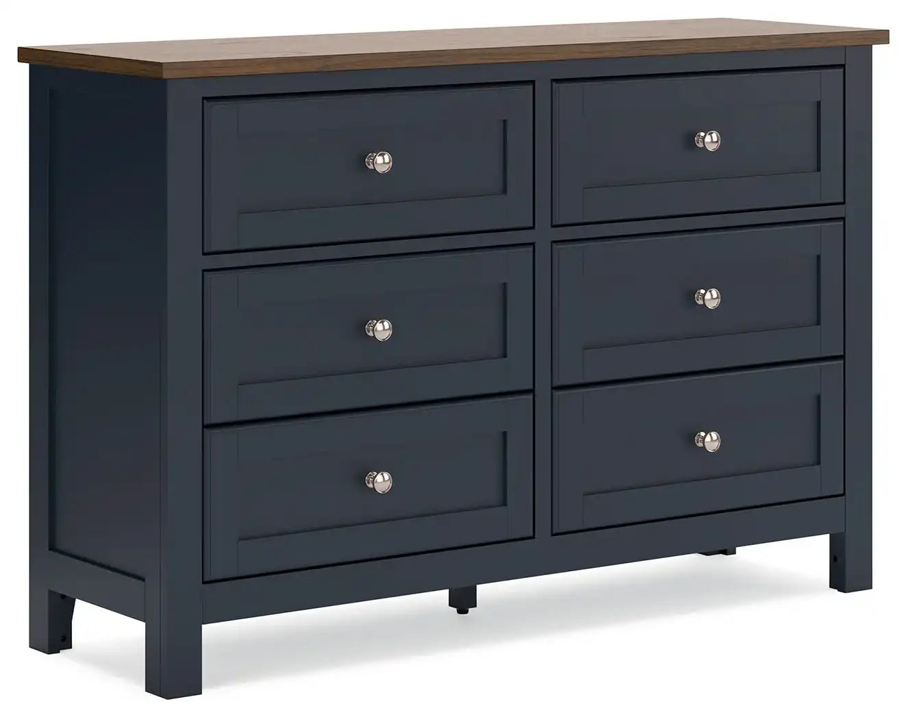 Landocken - Dresser - Brown / Blue - Best Buy Furniture