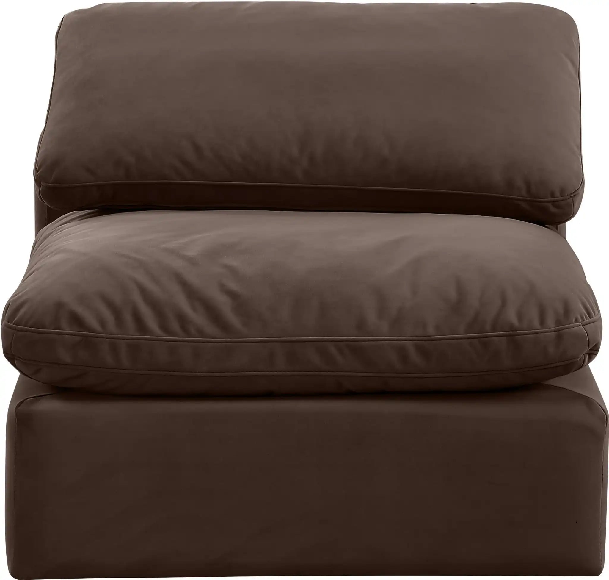 Indulge - Velvet Armless Chair