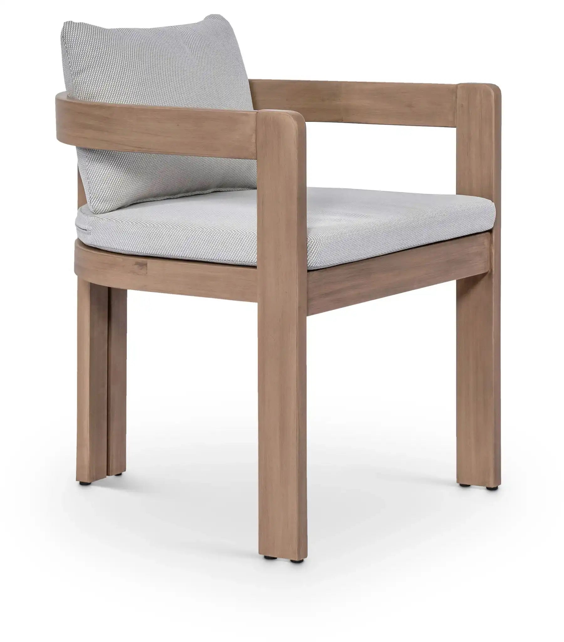 Newport - Water Resistant Fabric Upholstered Outdoor Patio Dining Chair - Best Buy Furniture