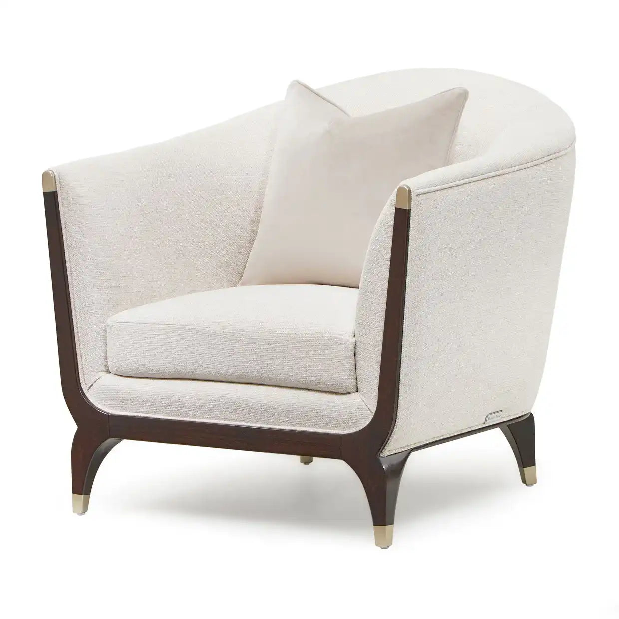 Paris Chic - Matching Chair - Cremini / Espresso - Best Buy Furniture