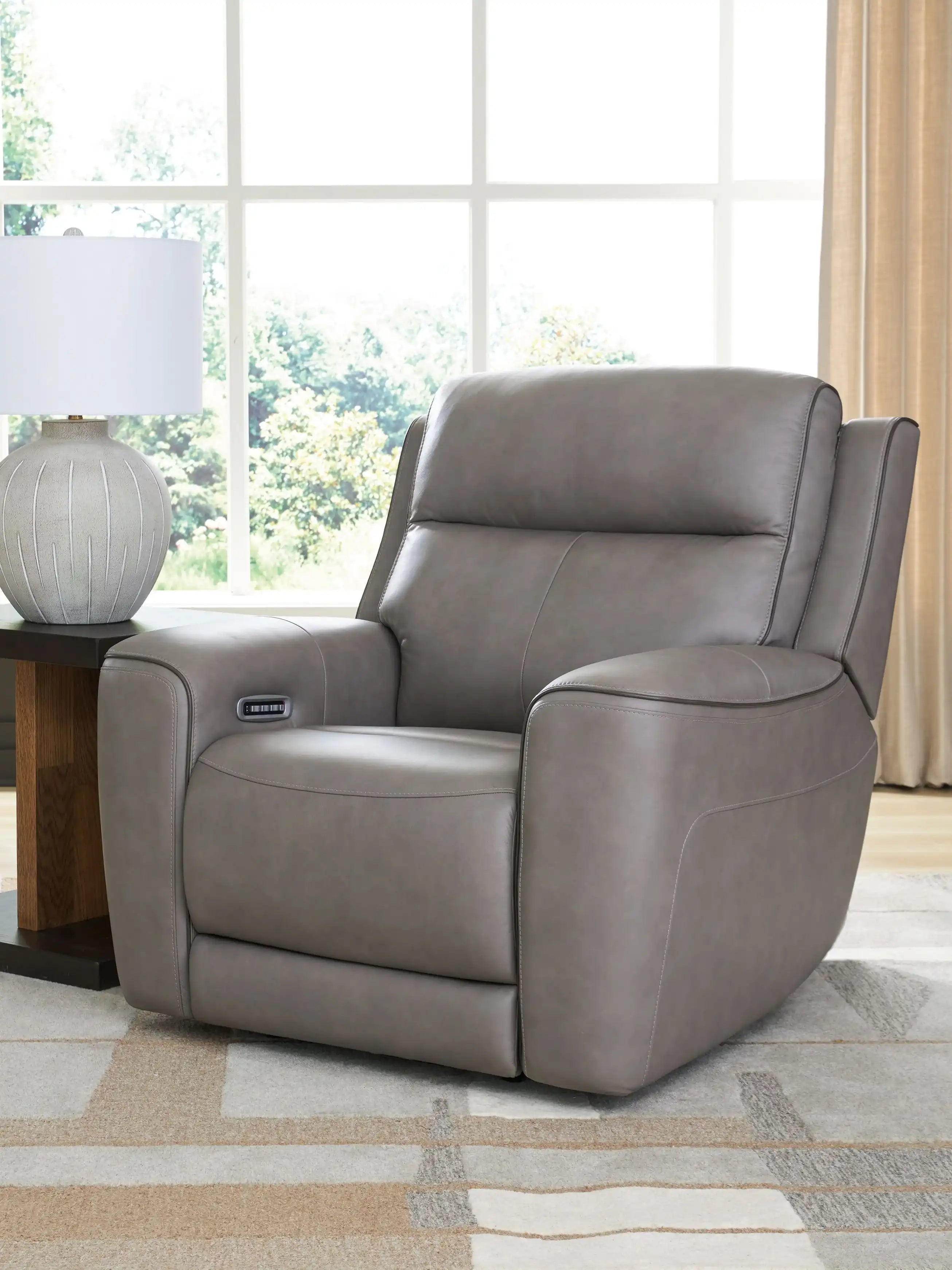 5Z-Comfort - Relaxation - Power Recliner With Adj Headrest - Best Buy Furniture