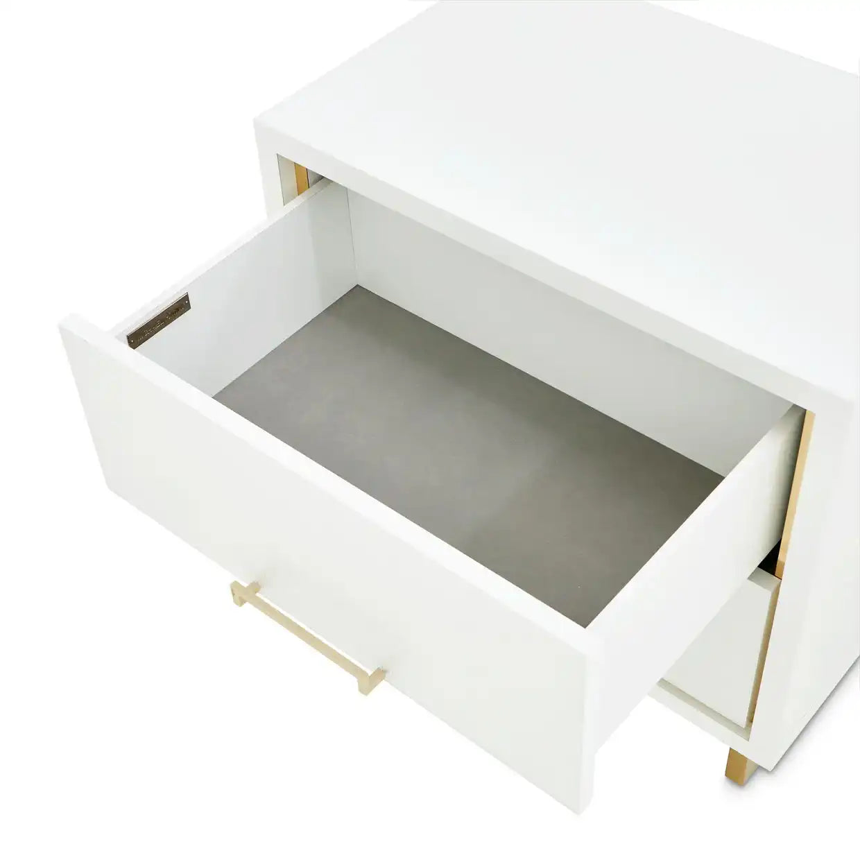 Palm Gate - Nightstand - Cloud White - Best Buy Furniture