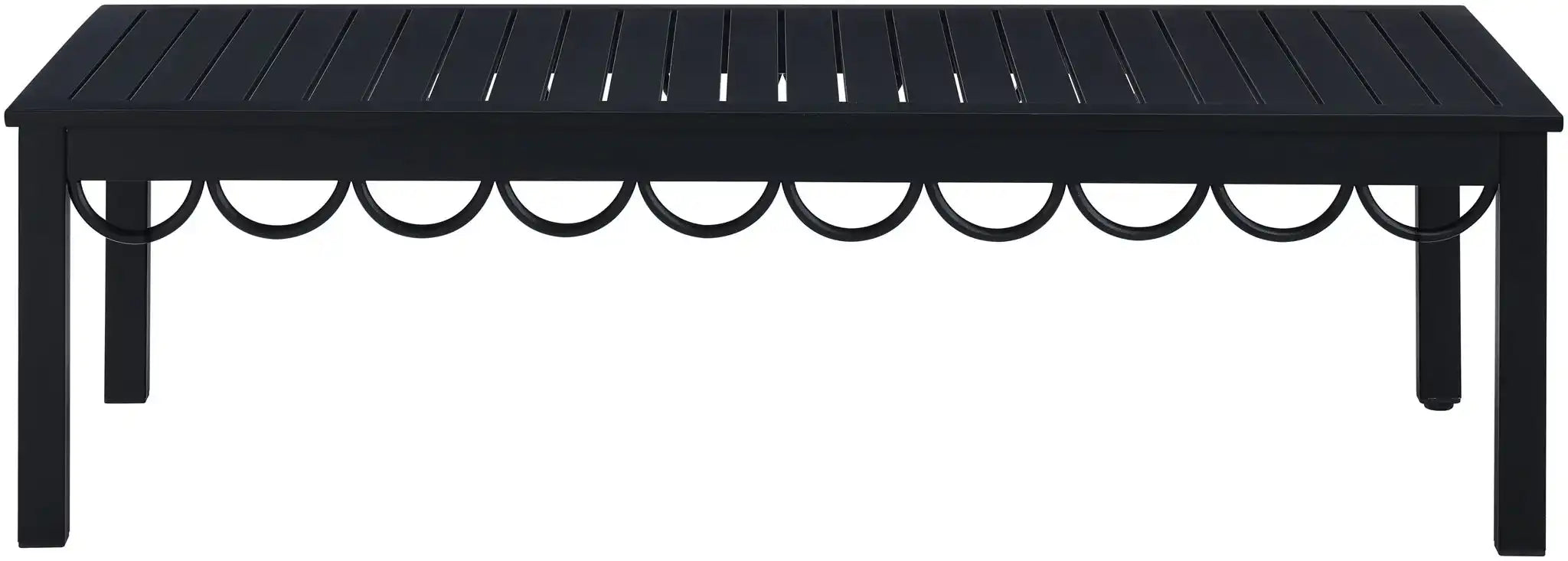 Portofino - Aluminum Outdoor Patio Coffee Table