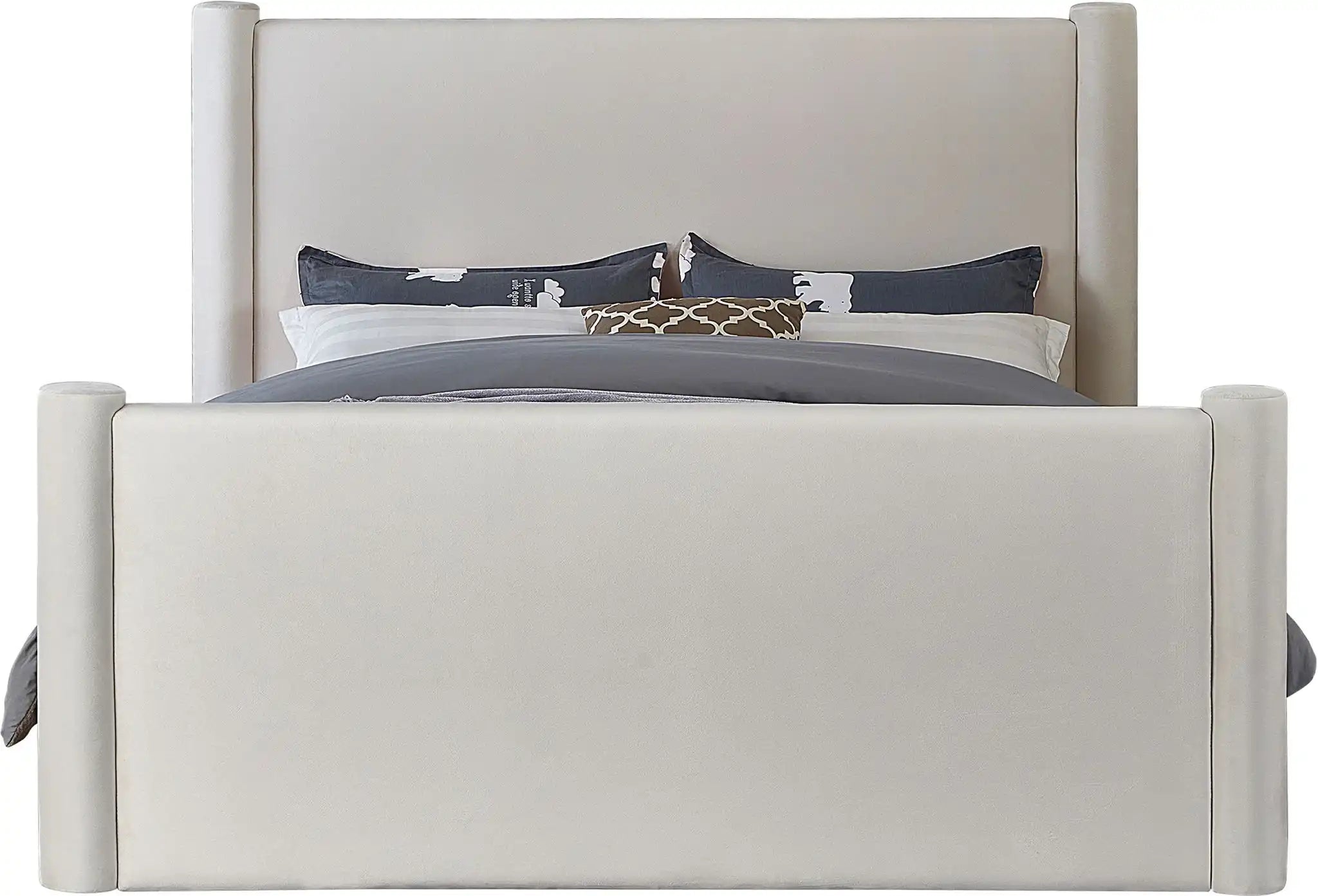 Elias - Velvet Bed