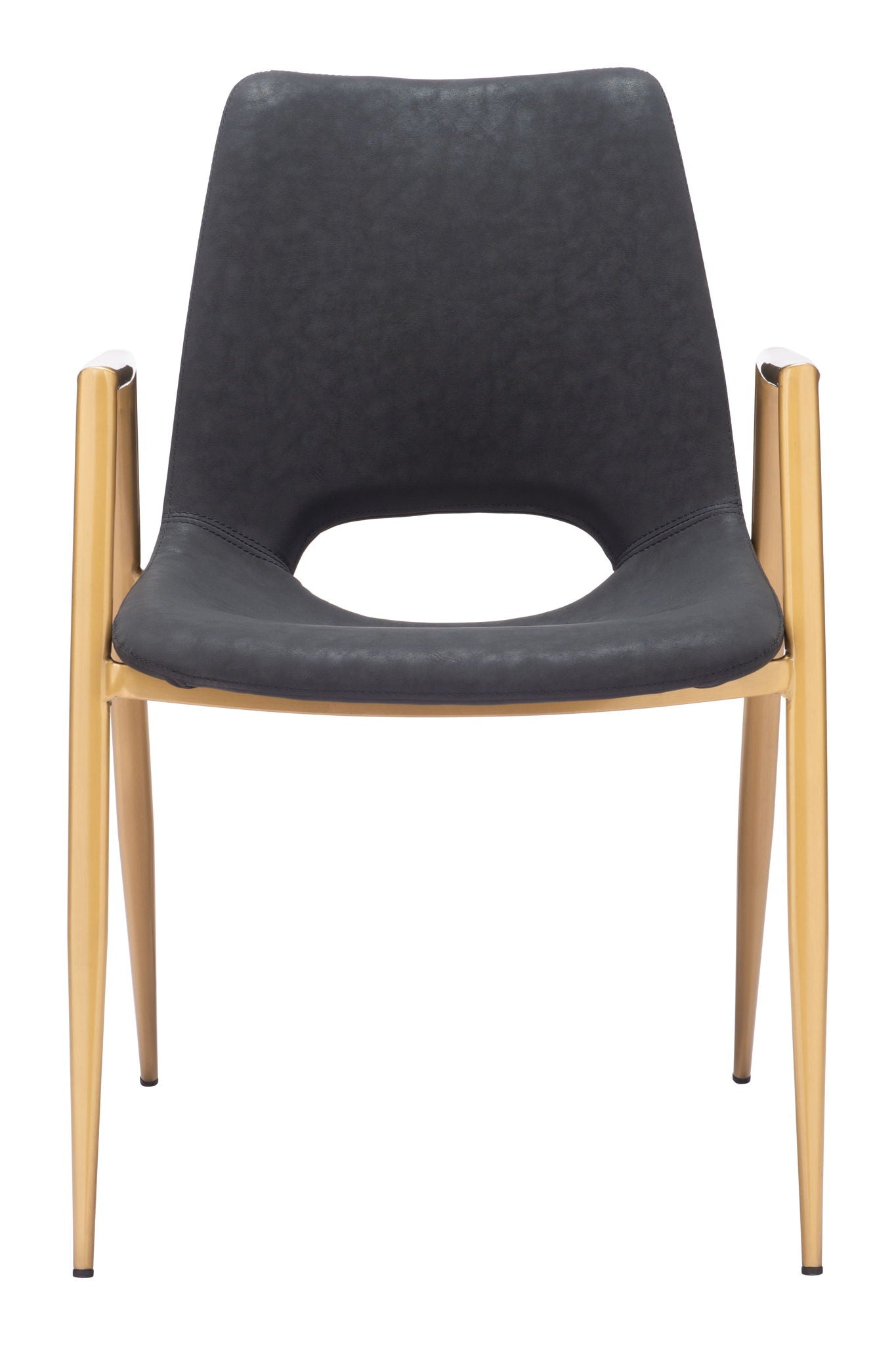 Desi - Dining Chair With Gold Legs (Set of 2)
