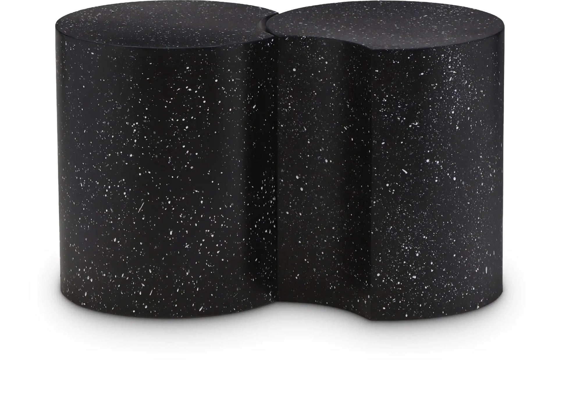 Dimple - 2 Piece Modular End Table - Terazzo Finish - Best Buy Furniture