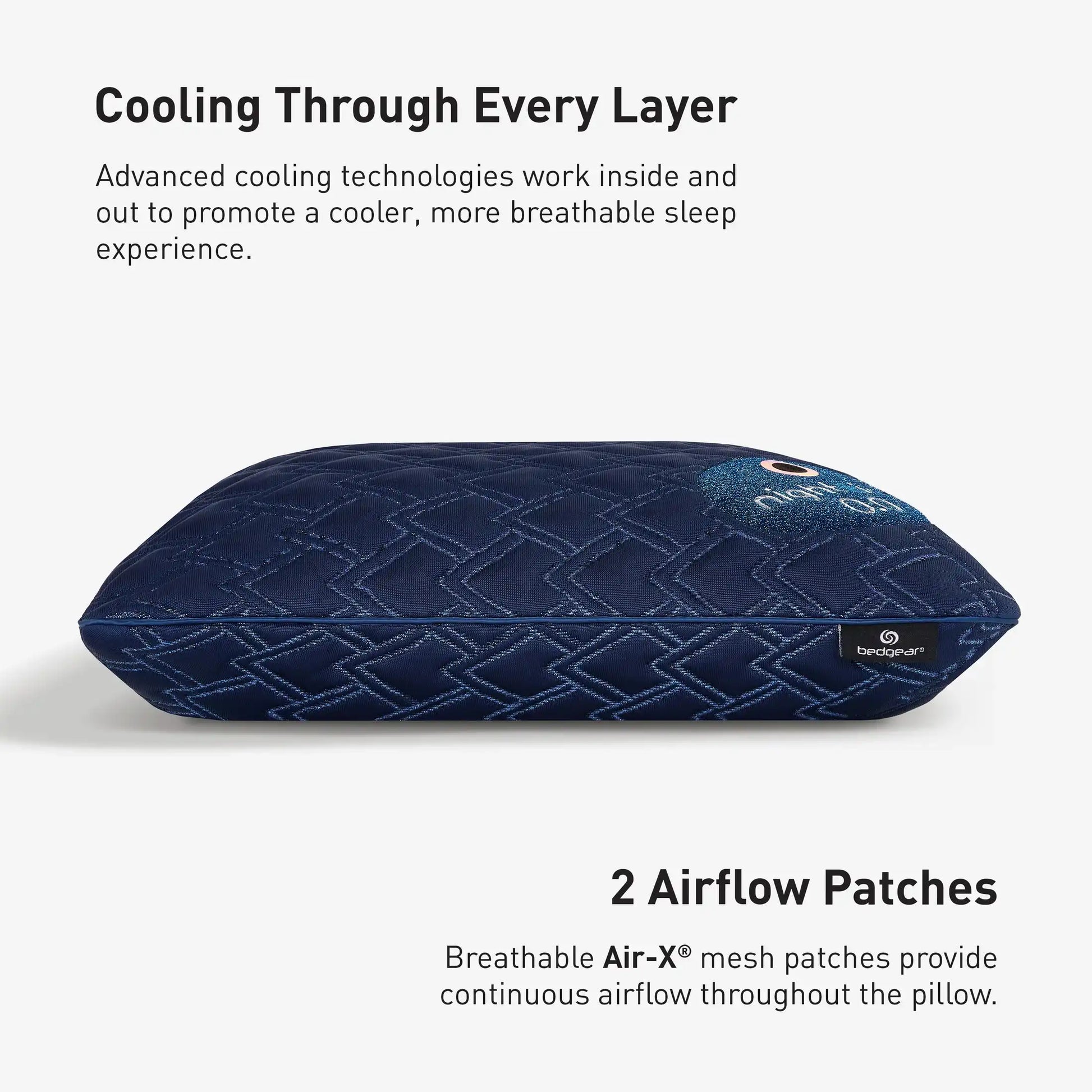 BEDGEAR Night Ice Performance Pillow - Best Buy Furniture