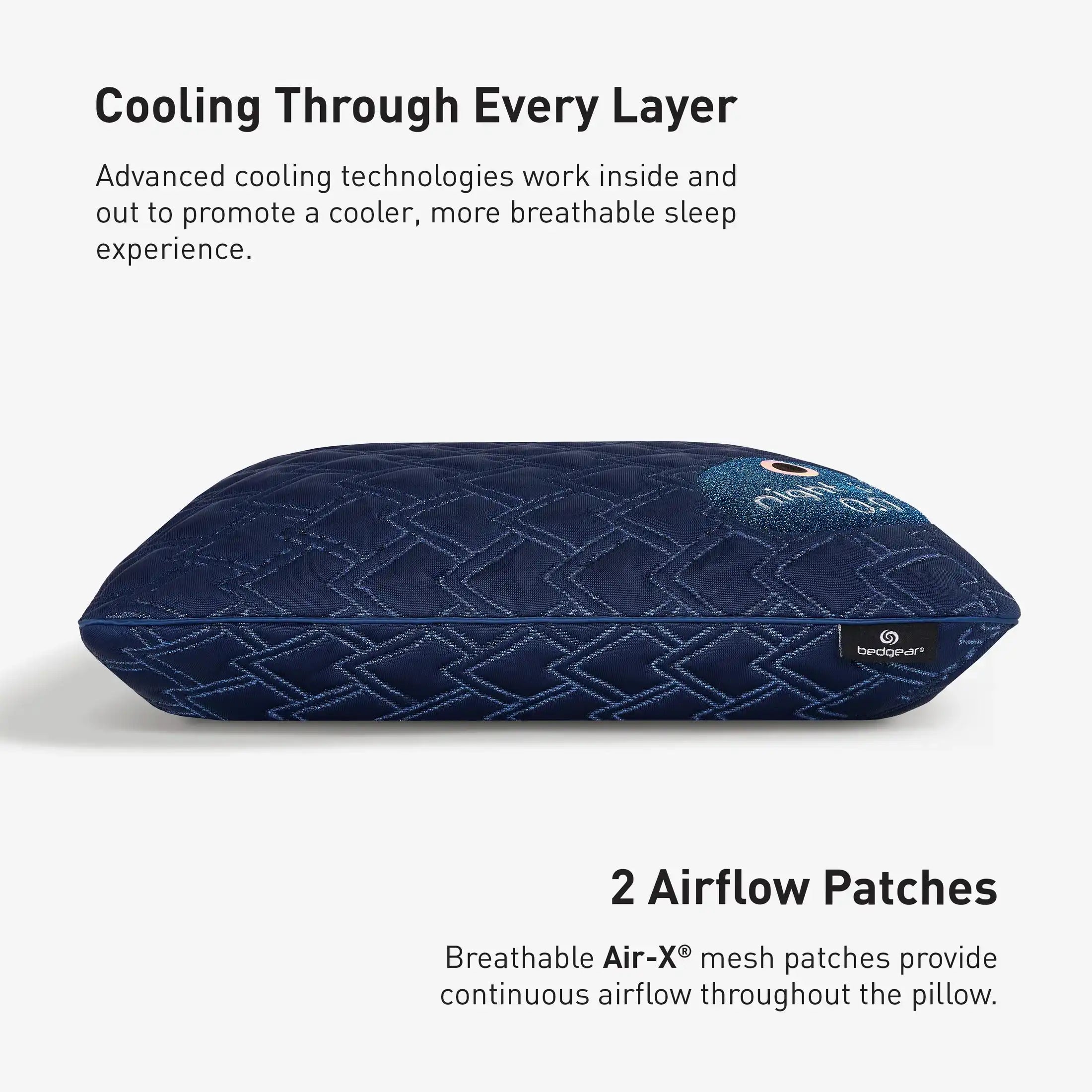 BEDGEAR Night Ice Performance Pillow - Best Buy Furniture
