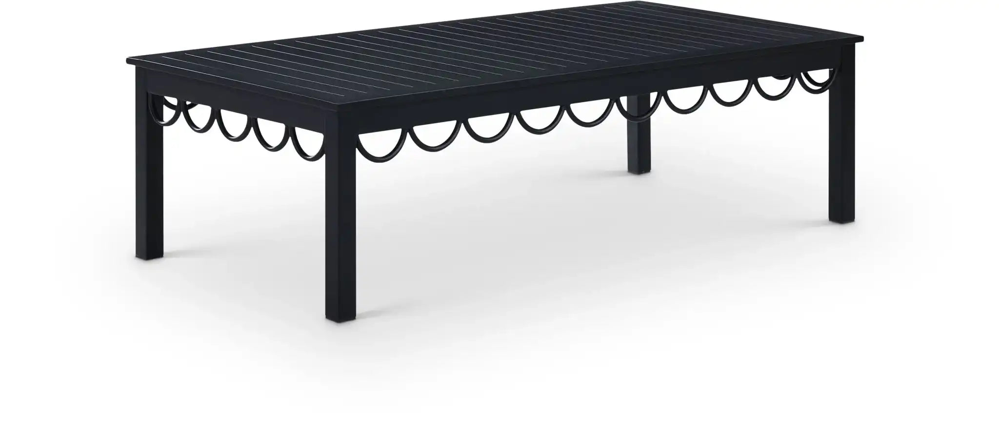 Portofino - Aluminum Outdoor Patio Coffee Table - Best Buy Furniture