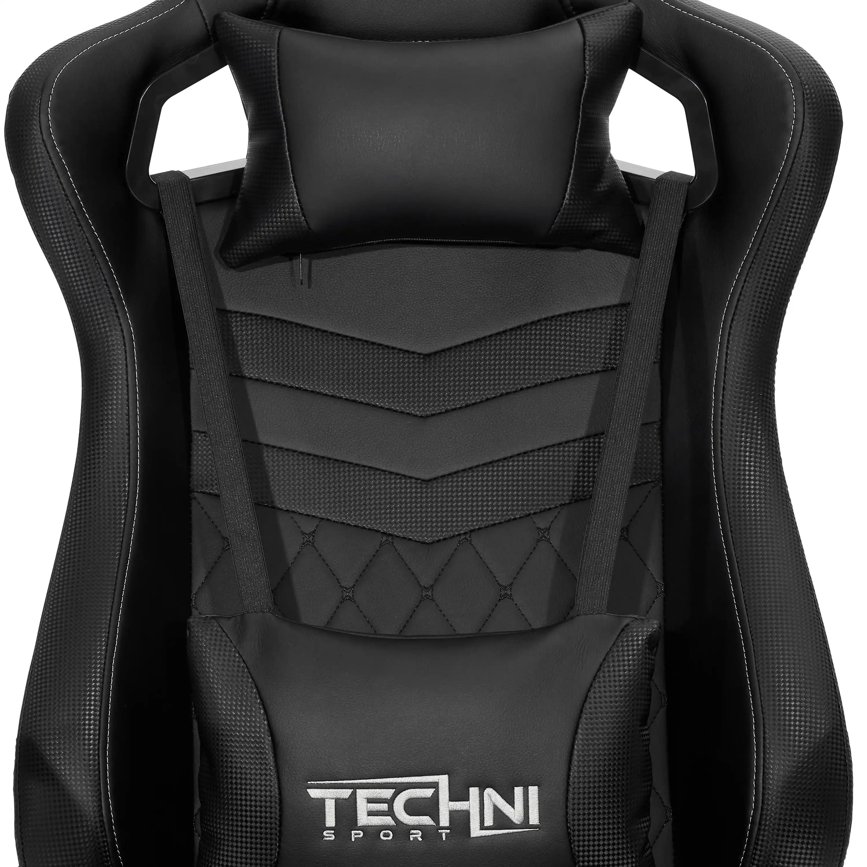 Techni Sport TS-83 Ergonomic High Back Racer Style PC Gaming Chair, Black - Best Buy Furniture