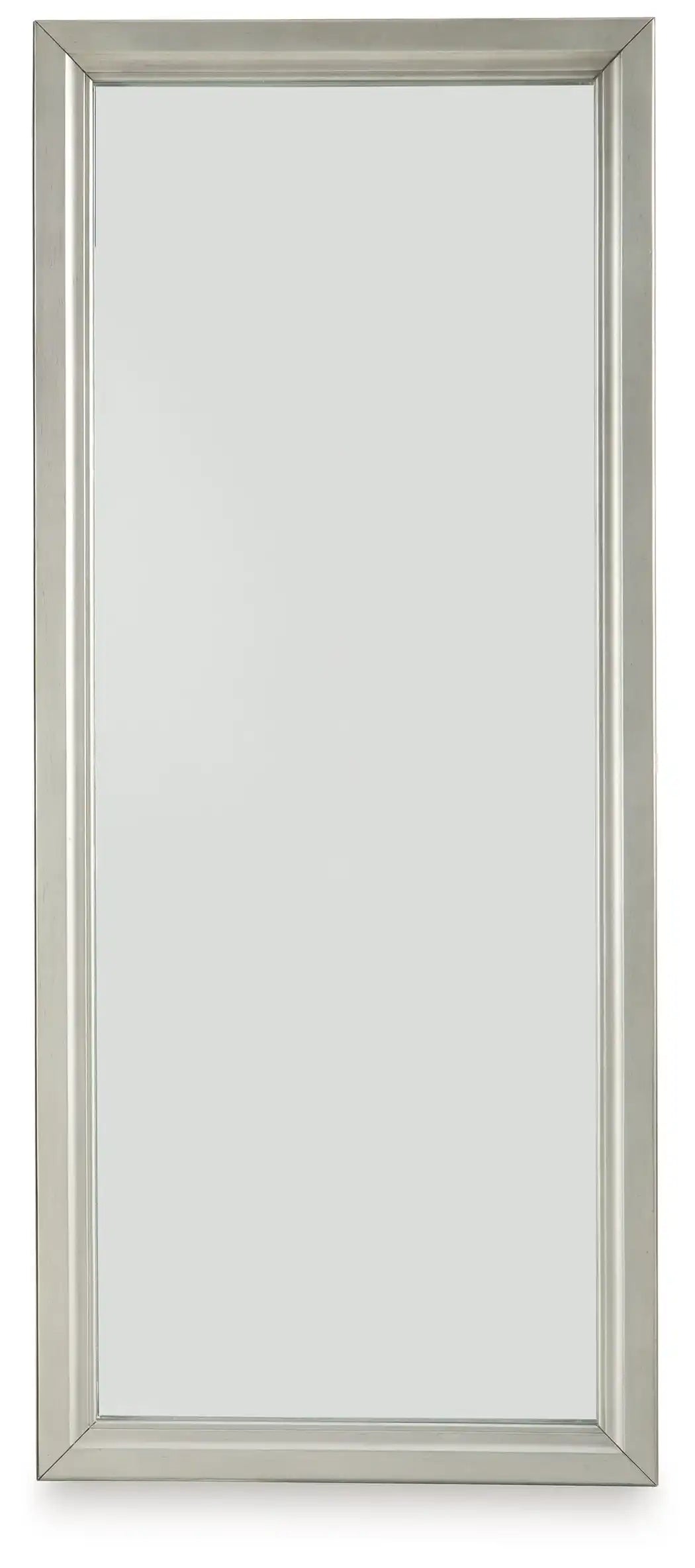 Evesen - Floor Standing Mirror With Storage - Champagne - Best Buy Furniture