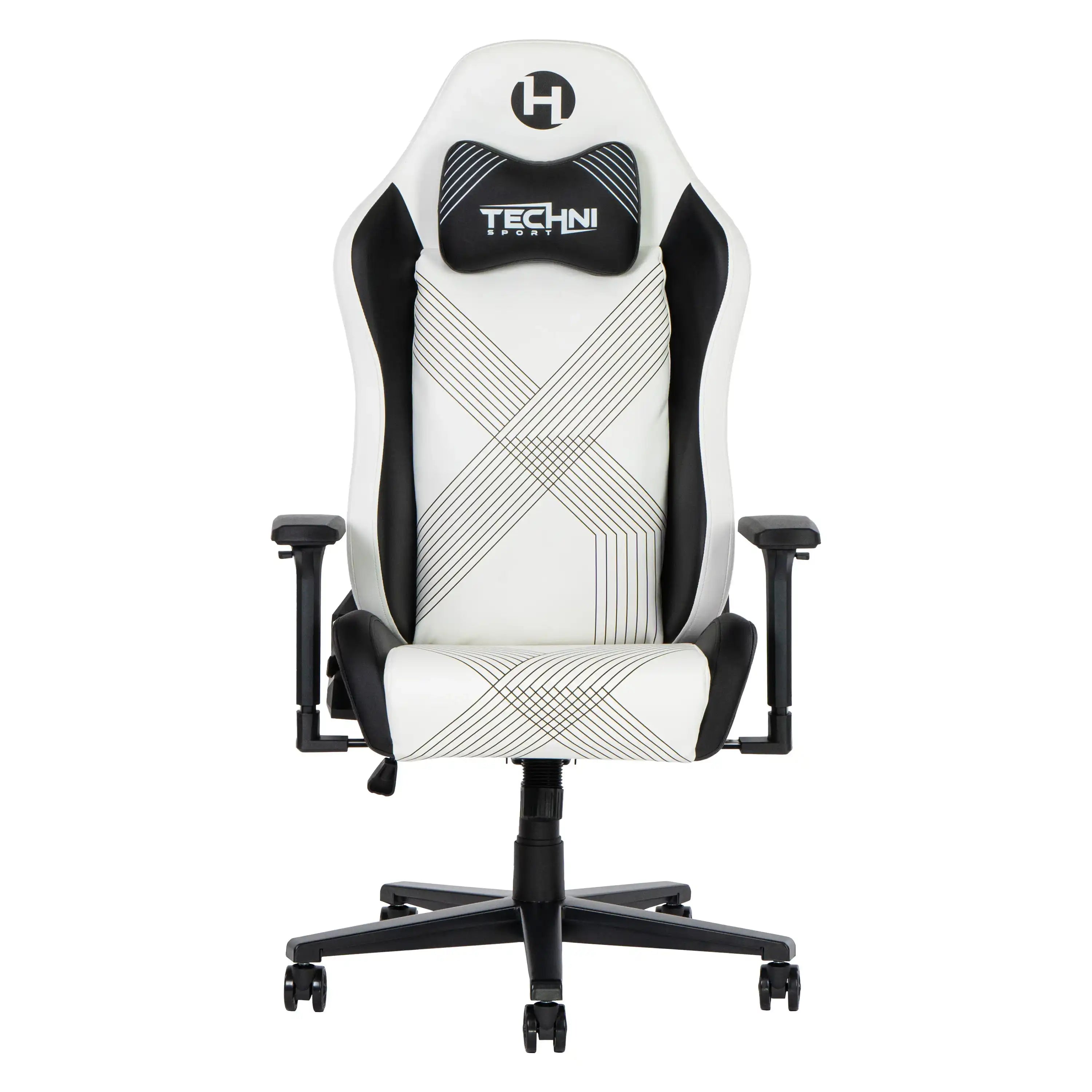Techni Sport RTA-TS68C-WHT Comfort Edge White Gaming Chair - Best Buy Furniture