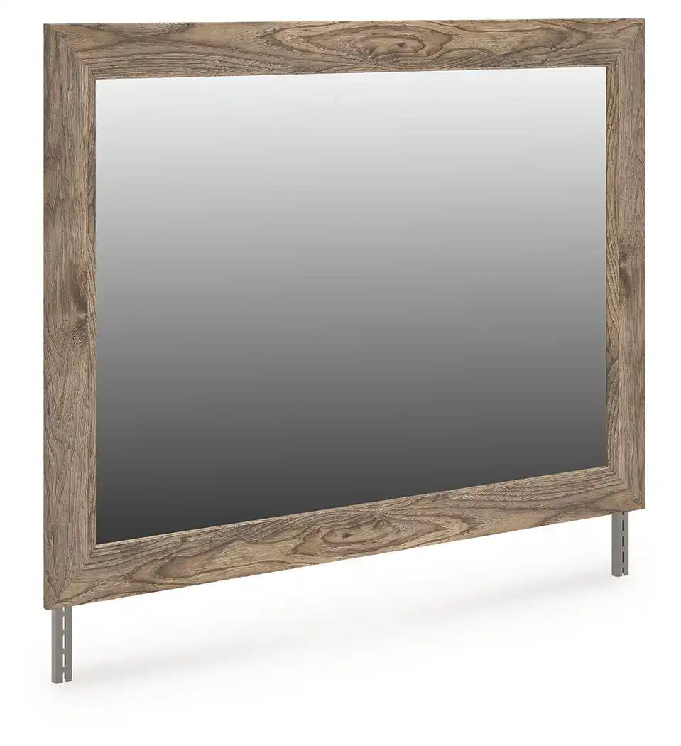 Rusticott - Bedroom Mirror - Brown - Best Buy Furniture