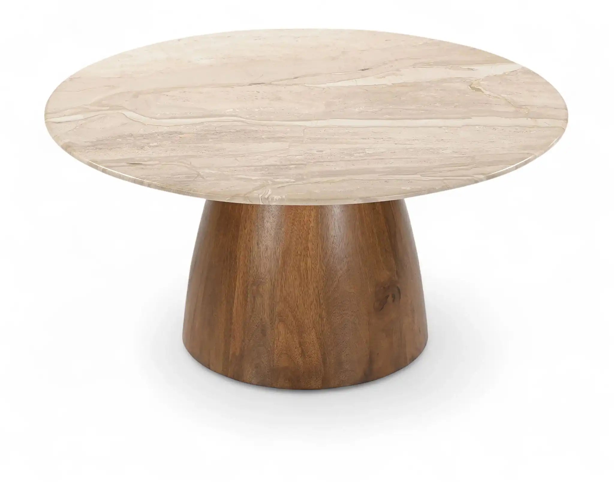 Liona - Marble And Mango Wood Table - Best Buy Furniture