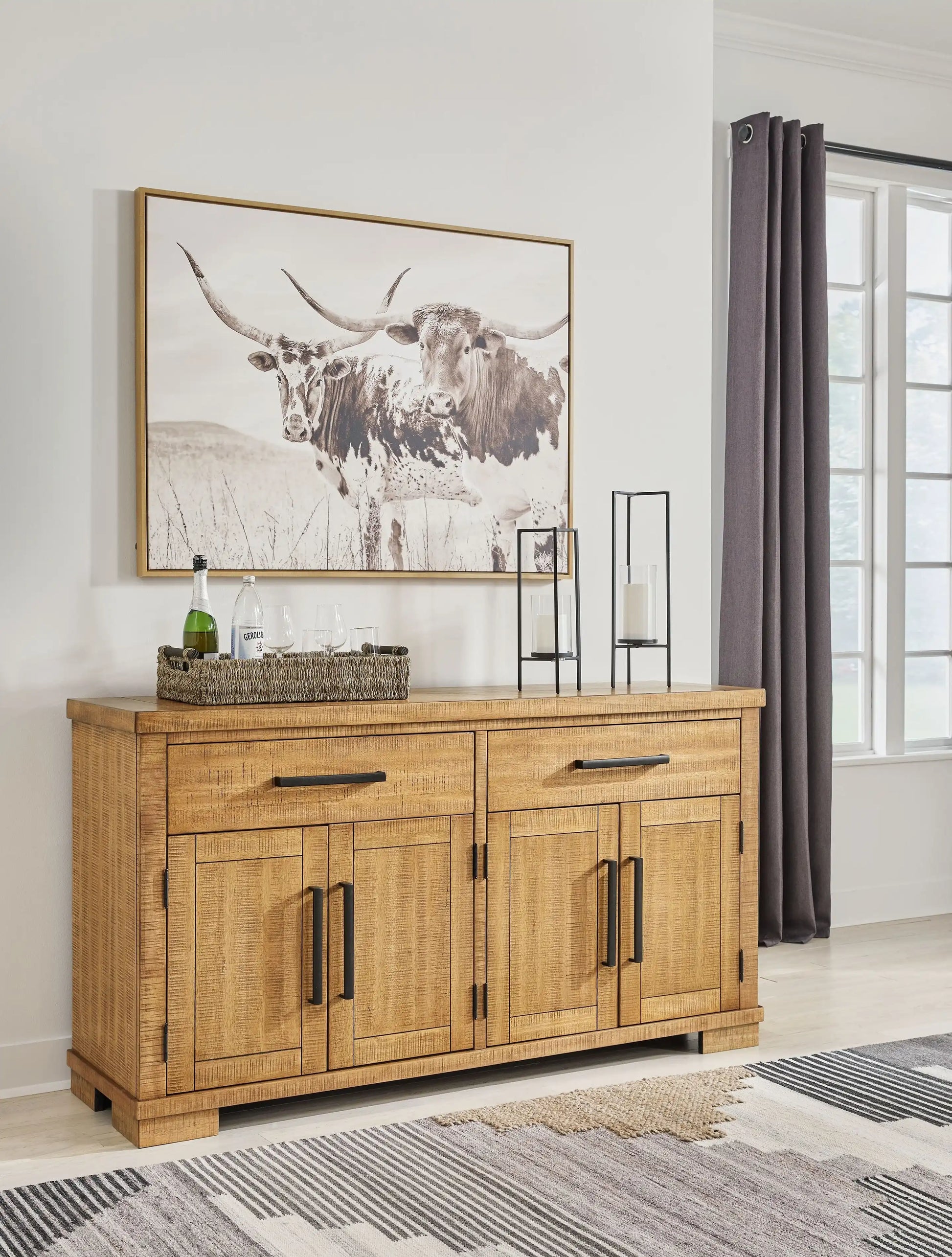 Havonplane - Dining Room Server - Brown - Best Buy Furniture