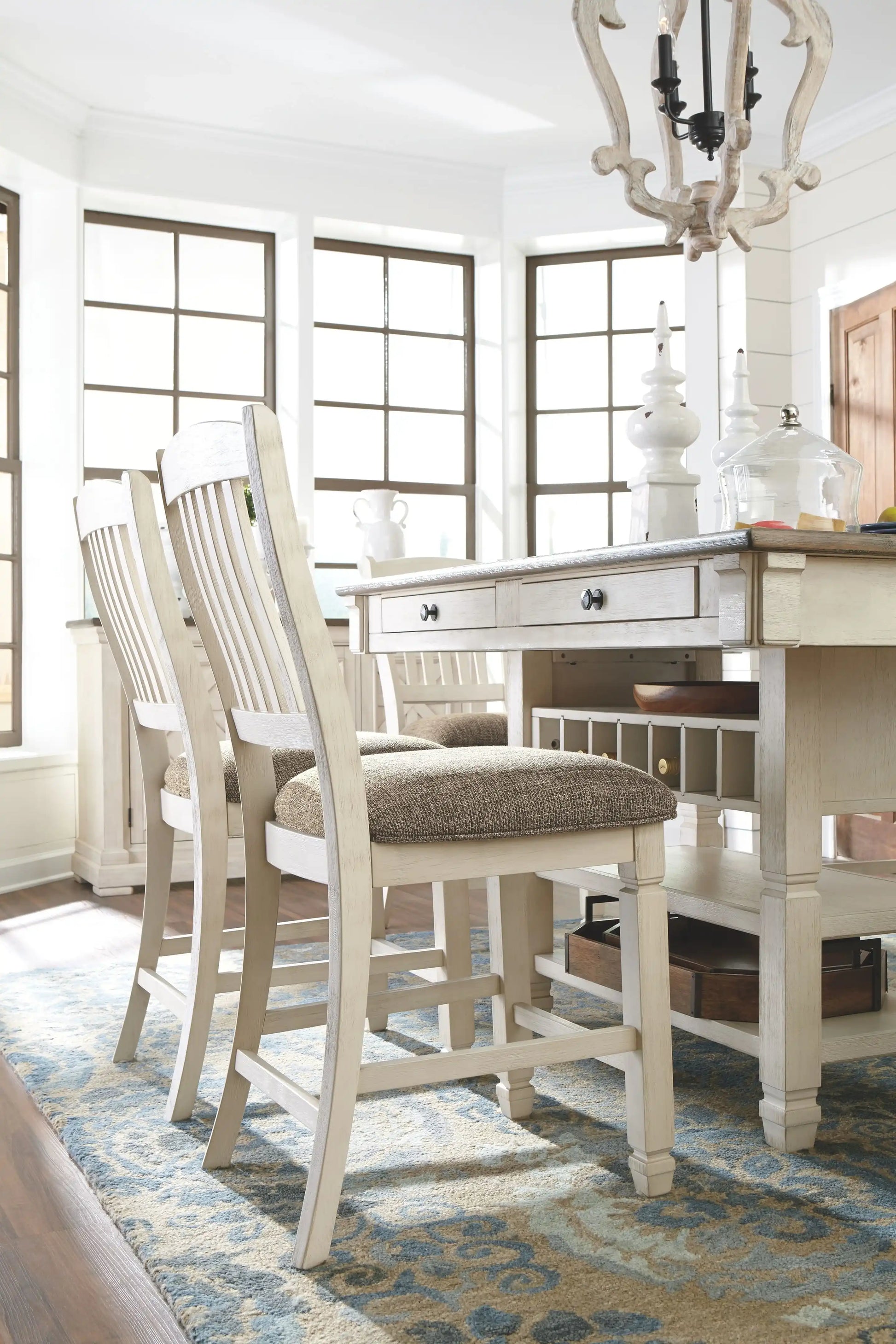 Bolanburg - Rectangular Counter Table Set - Best Buy Furniture