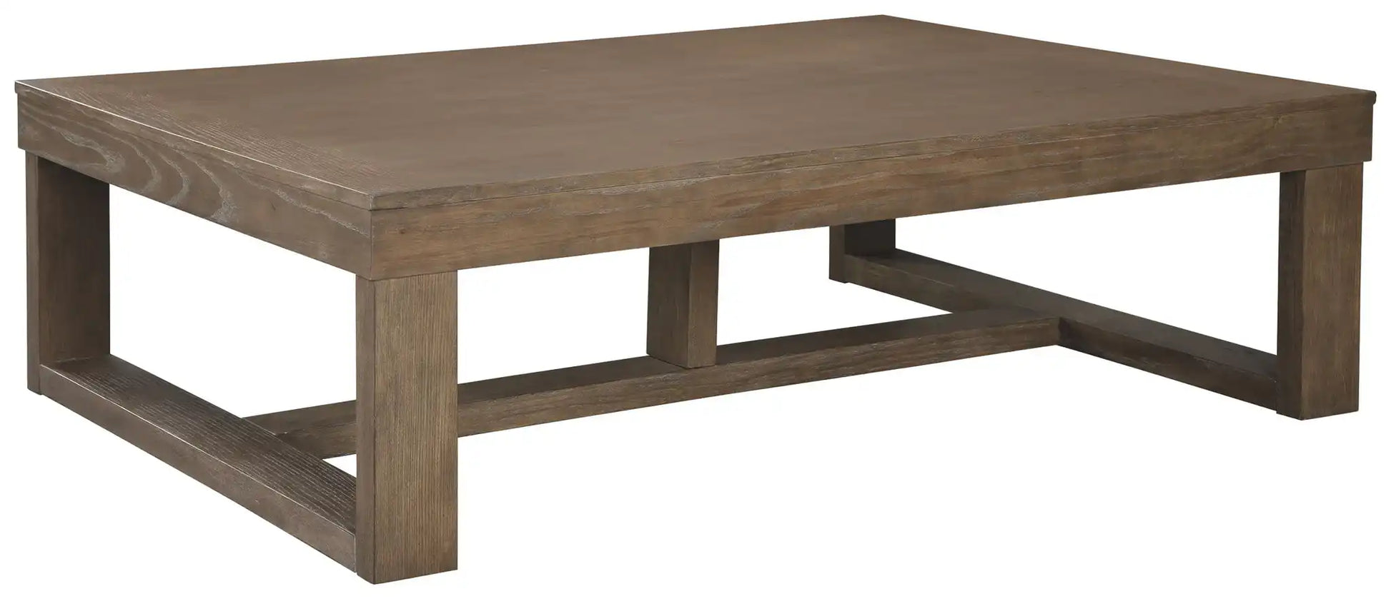 Cariton - Rectangular Cocktail Table - Gray - Best Buy Furniture