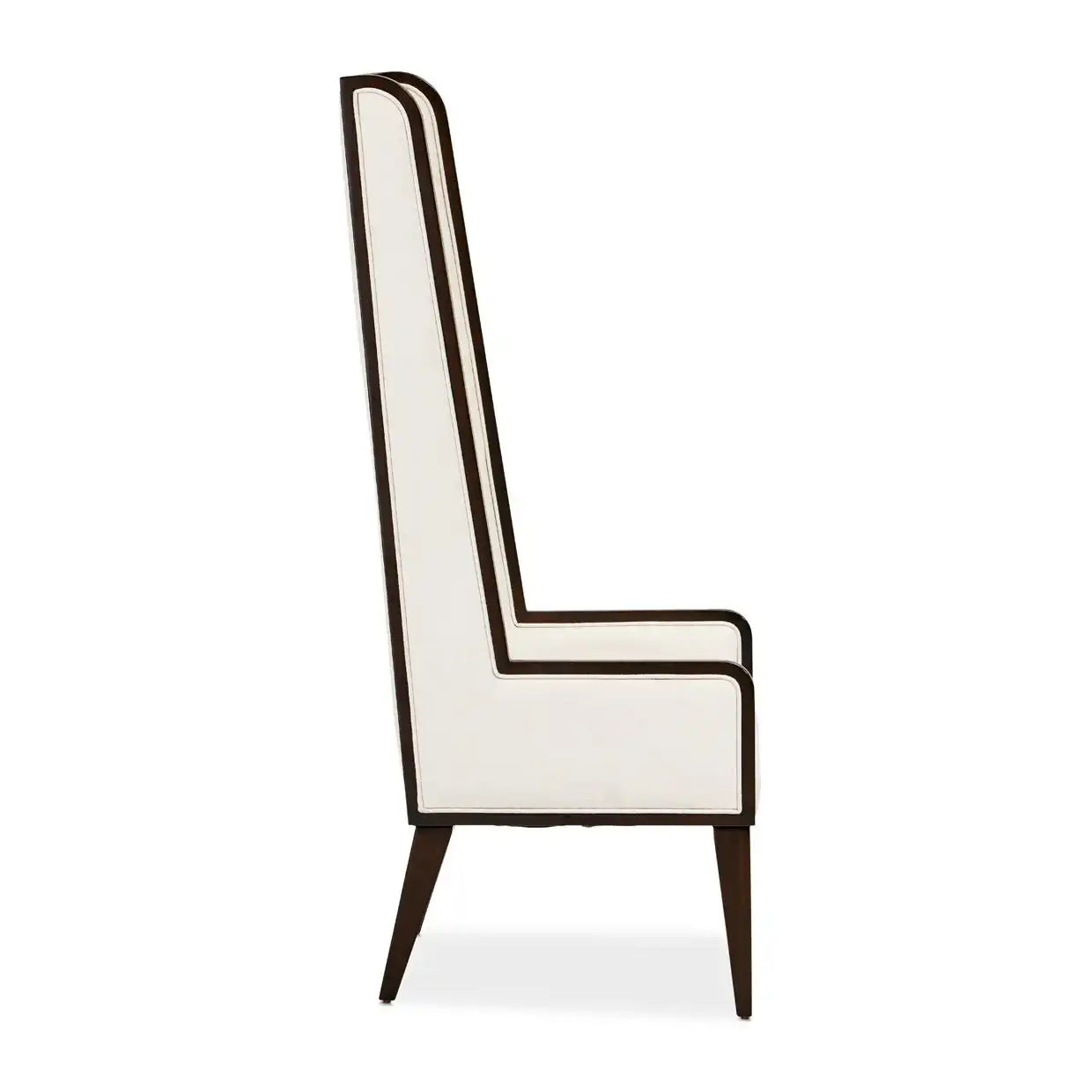 Belmont Place - Desk Chair - White / Dark Brown - Best Buy Furniture