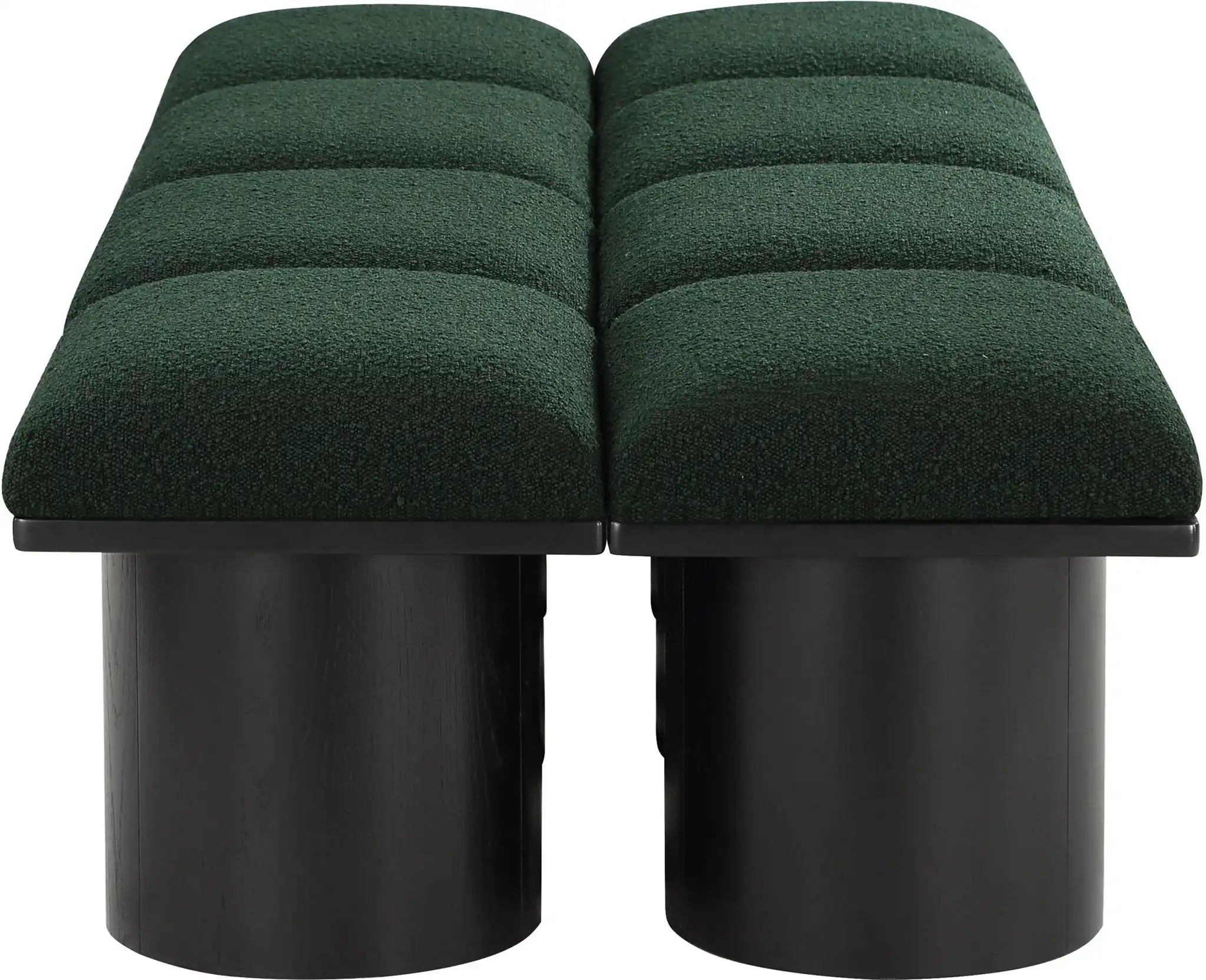 Pavilion - 8 Piece Modular Bench With Black Base