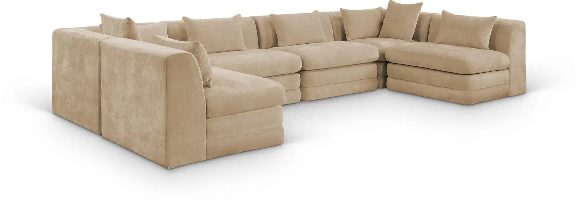 Stellar - 6 Piece Upholstered Modular Sectional - Best Buy Furniture