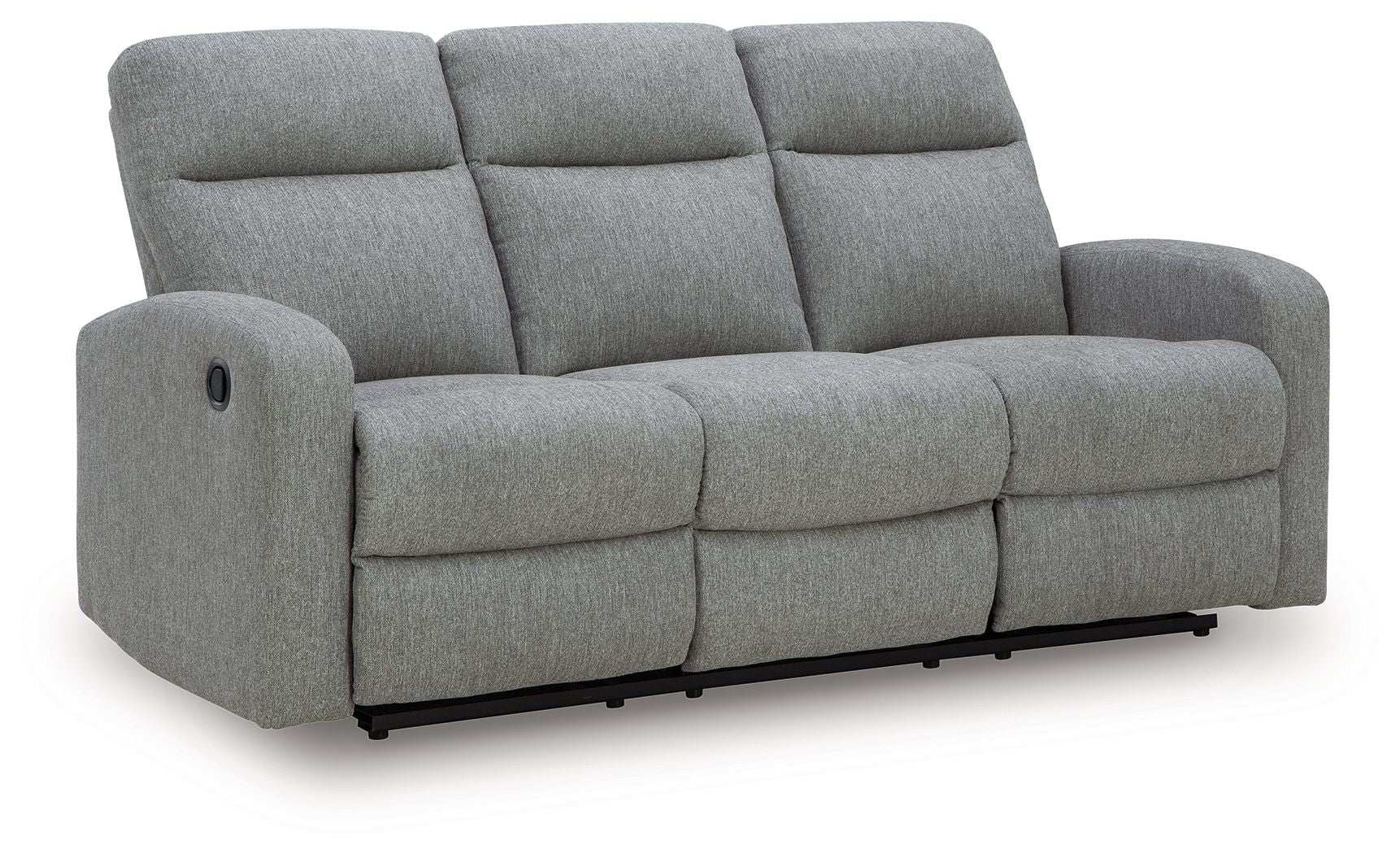 Gauntlet - Reclining Sofa - Sterling - Best Buy Furniture