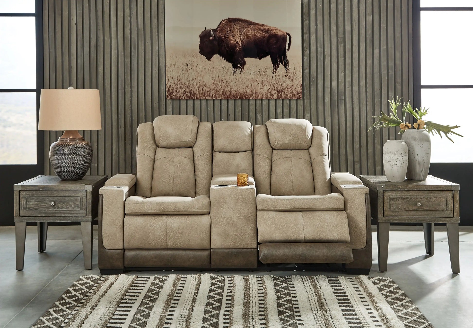 Next-Gen Durapella - Power Reclining Loveseat - Best Buy Furniture