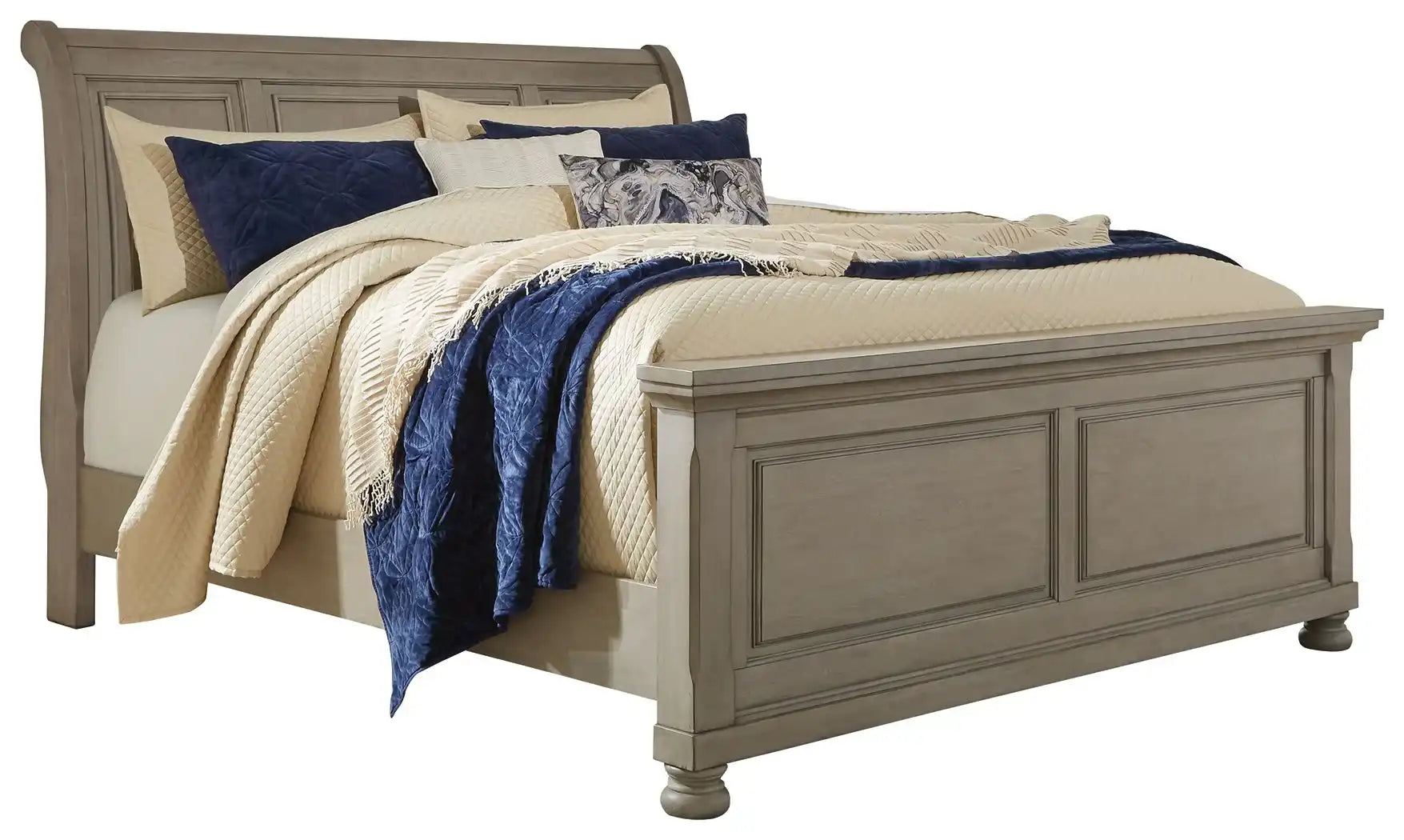 Lettner - Sleigh Bed - Best Buy Furniture