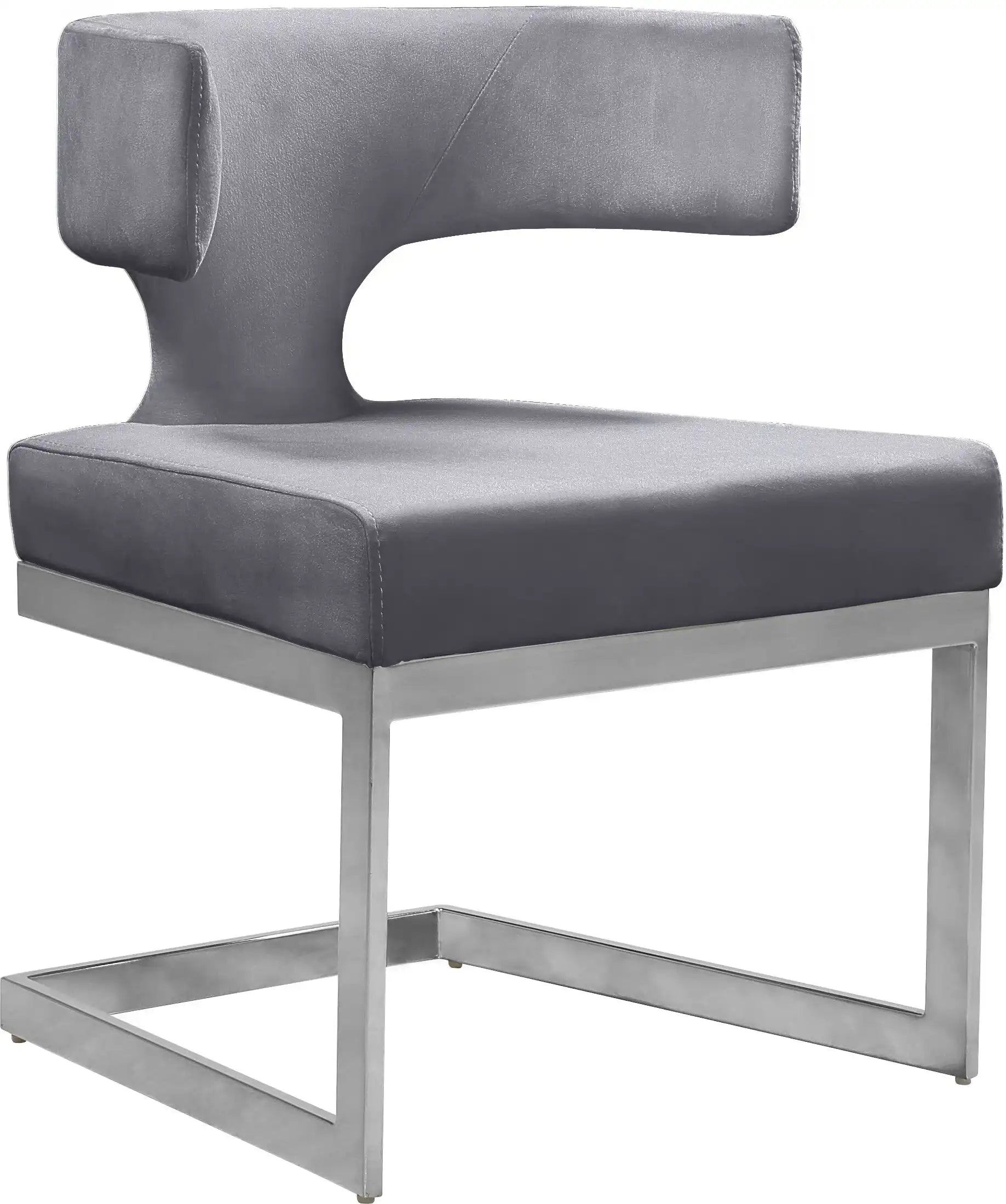 Alexandra - Dining Chair with Chrome Legs - Best Buy Furniture