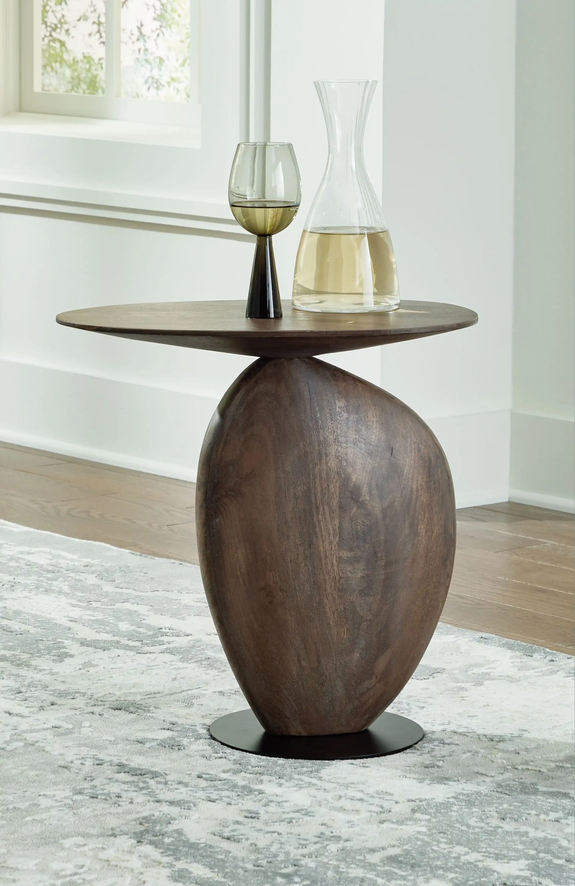 Cormmet - Accent Table - Brown / Black - Best Buy Furniture