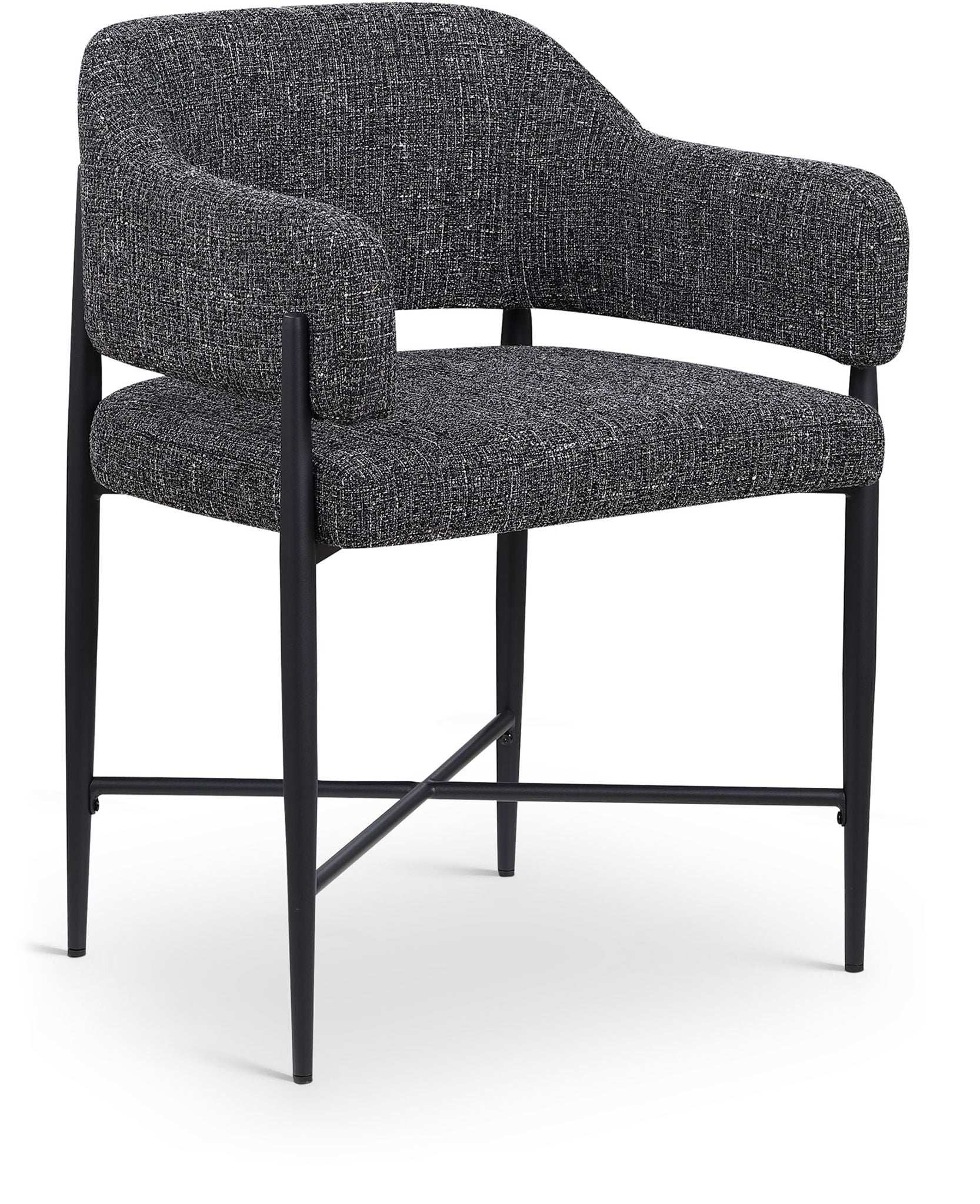 Dame - Fabric Upholstered Dining Chair (Set of 2) - Best Buy Furniture