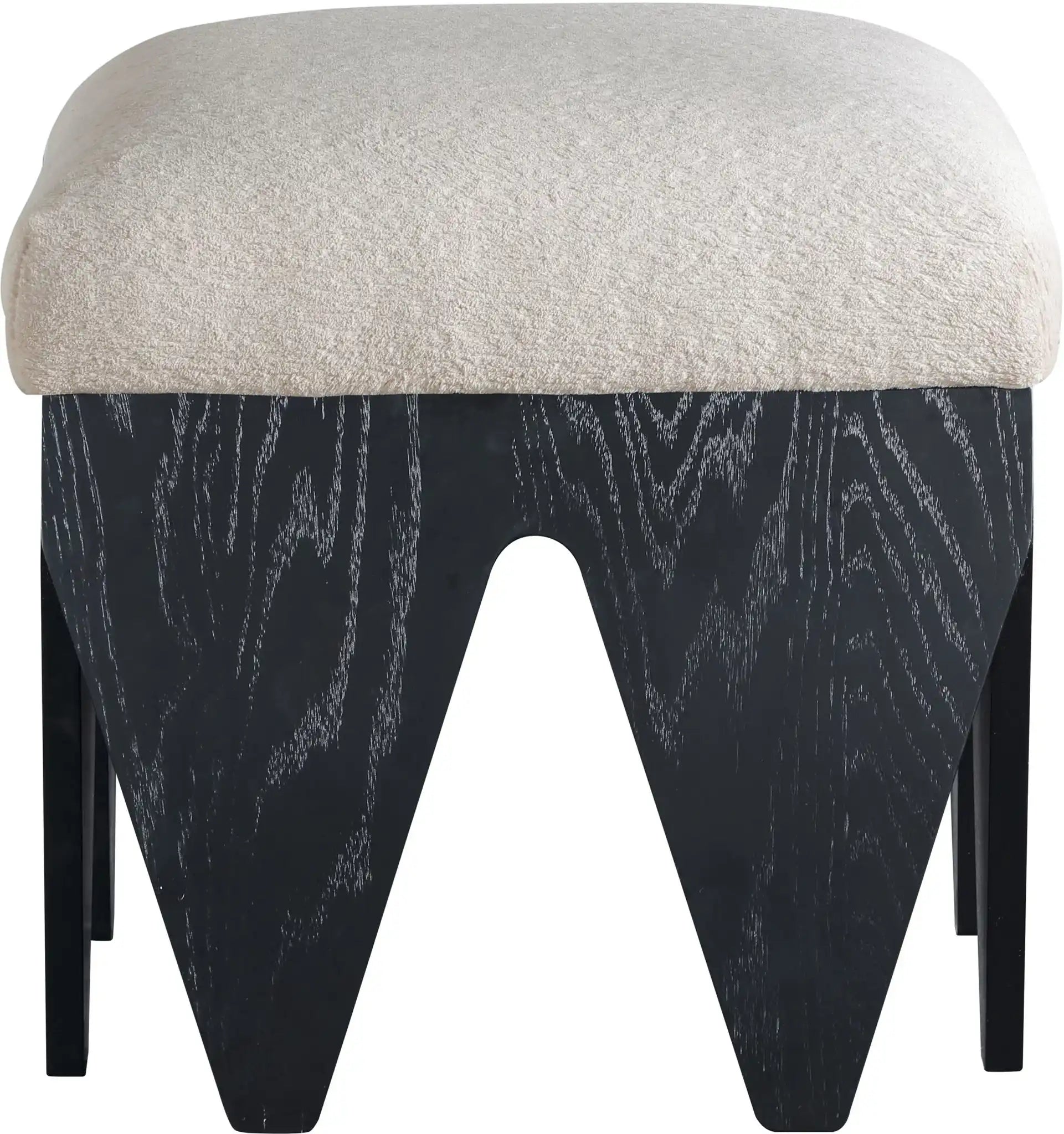 Altair - Fabric Bench - Black Base
