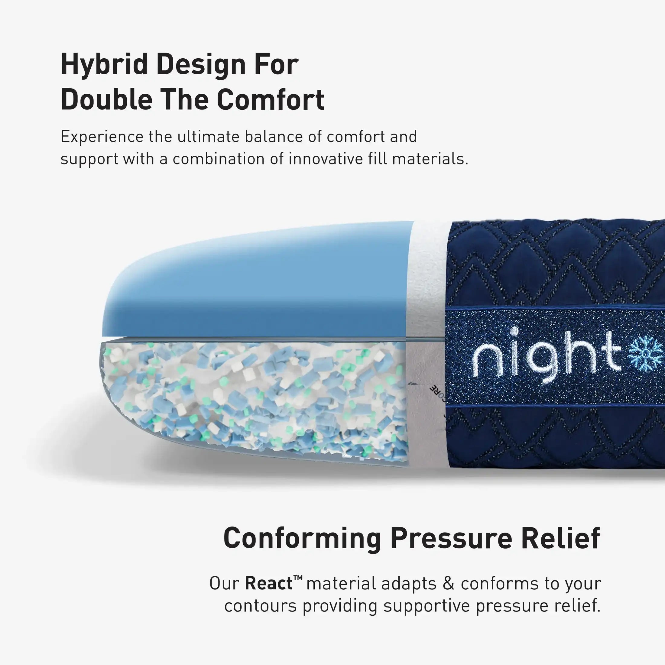 BEDGEAR Night Ice Performance Pillow - Best Buy Furniture