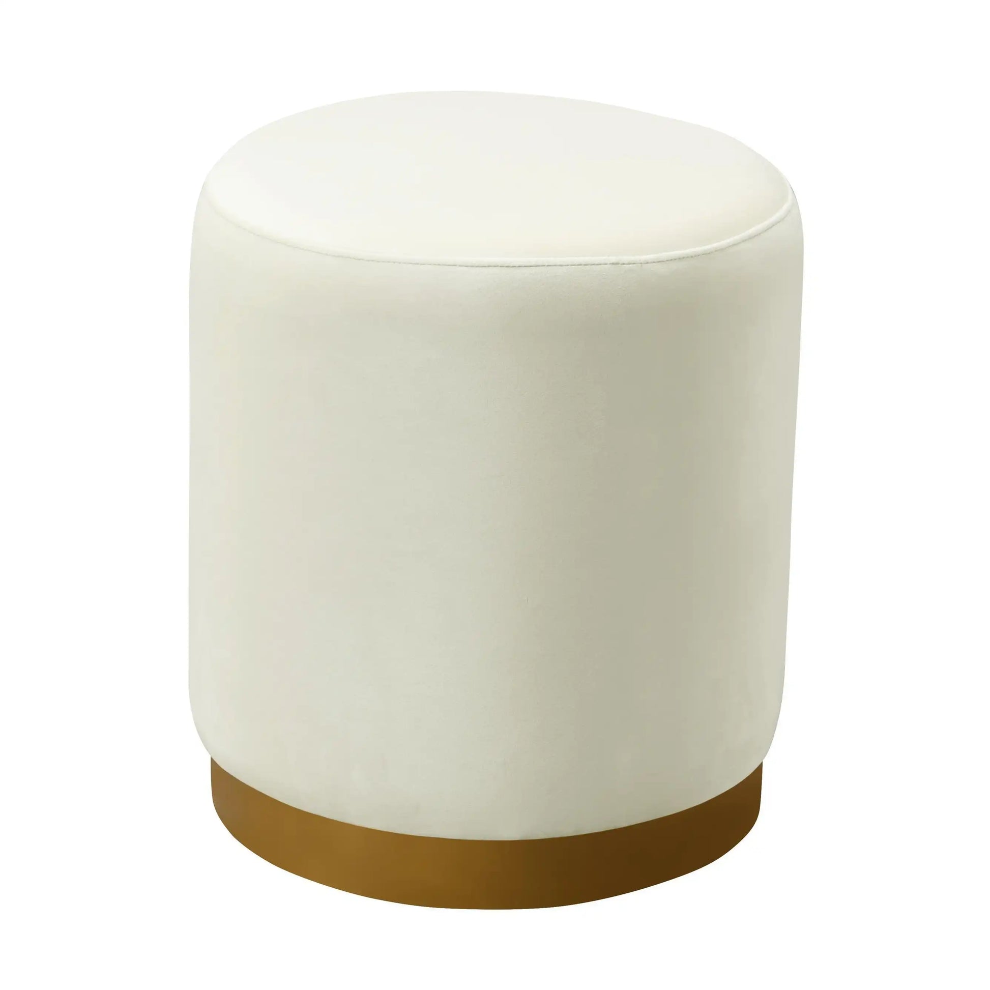 Opal - Velvet Ottoman - Best Buy Furniture