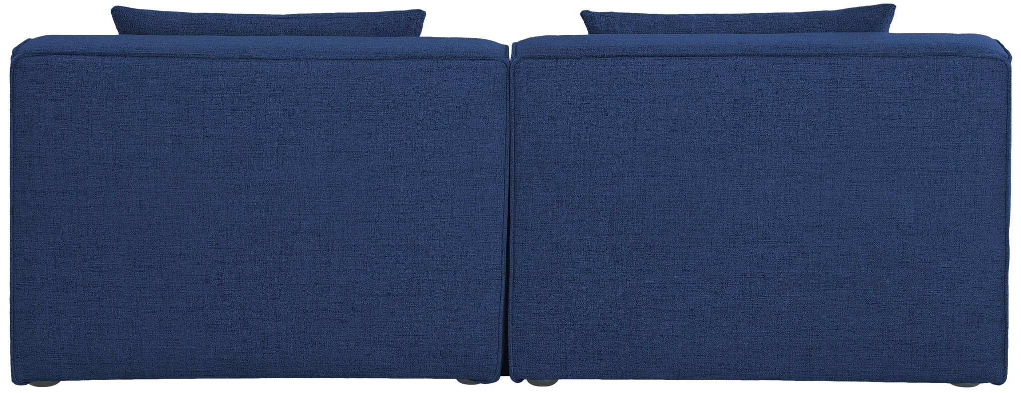 Cube - Linen Modular 2 Seat Armless Sofa