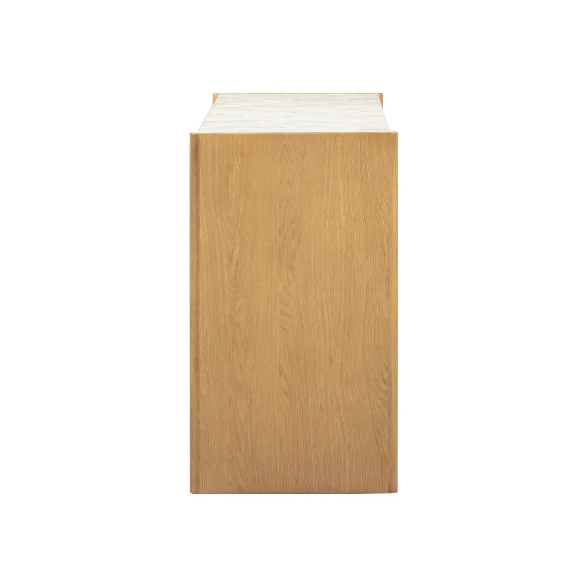 Paige - 6-Drawer Dresser - Natural Oak