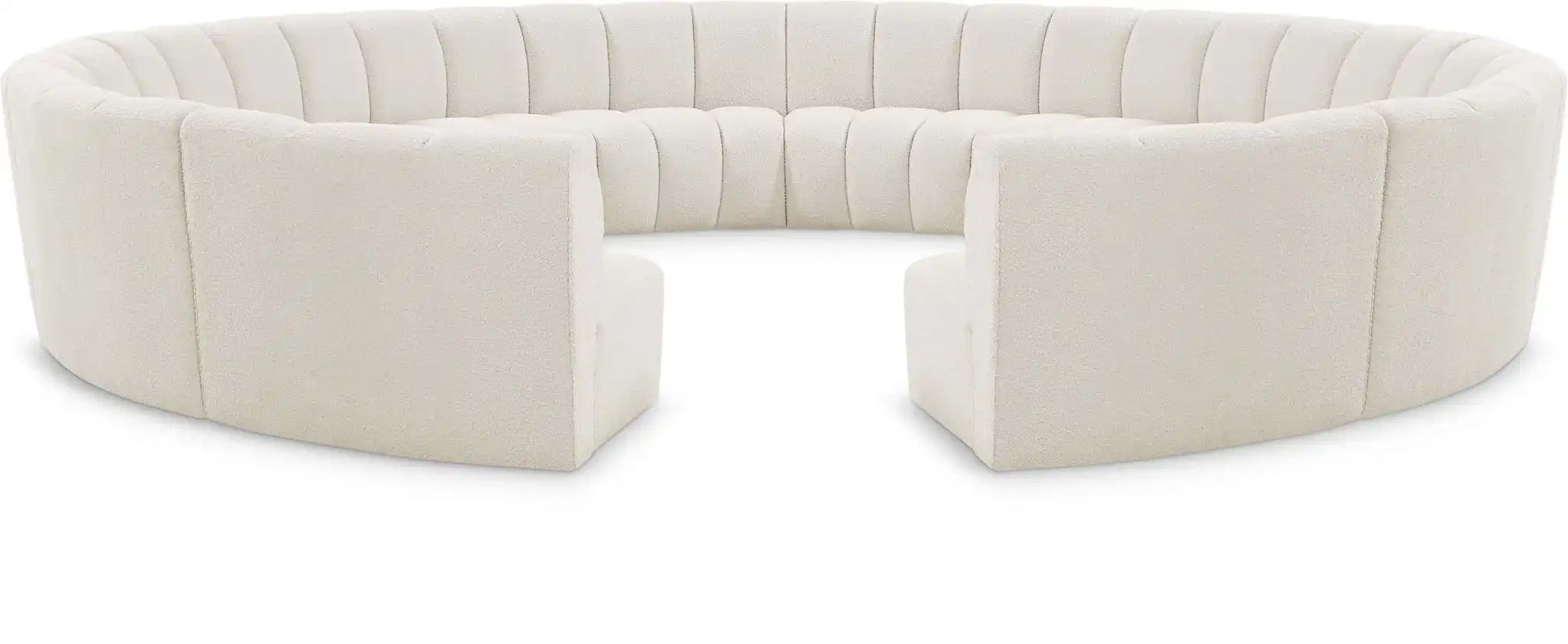 Infinity - 12 Piece Boucle Modular Sectional - Best Buy Furniture