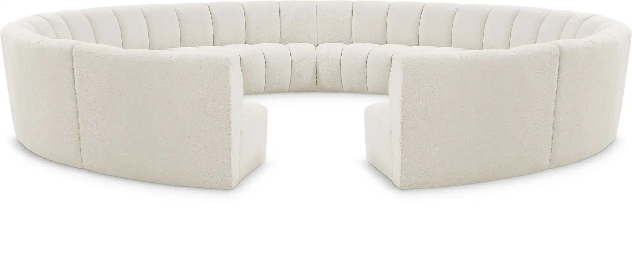 Infinity - 12 Piece Boucle Modular Sectional - Best Buy Furniture