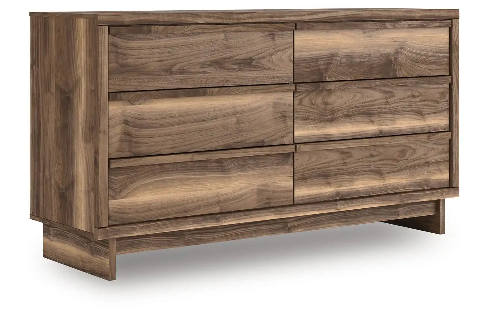 Chirason - Six Drawer Dresser - Brown - Best Buy Furniture
