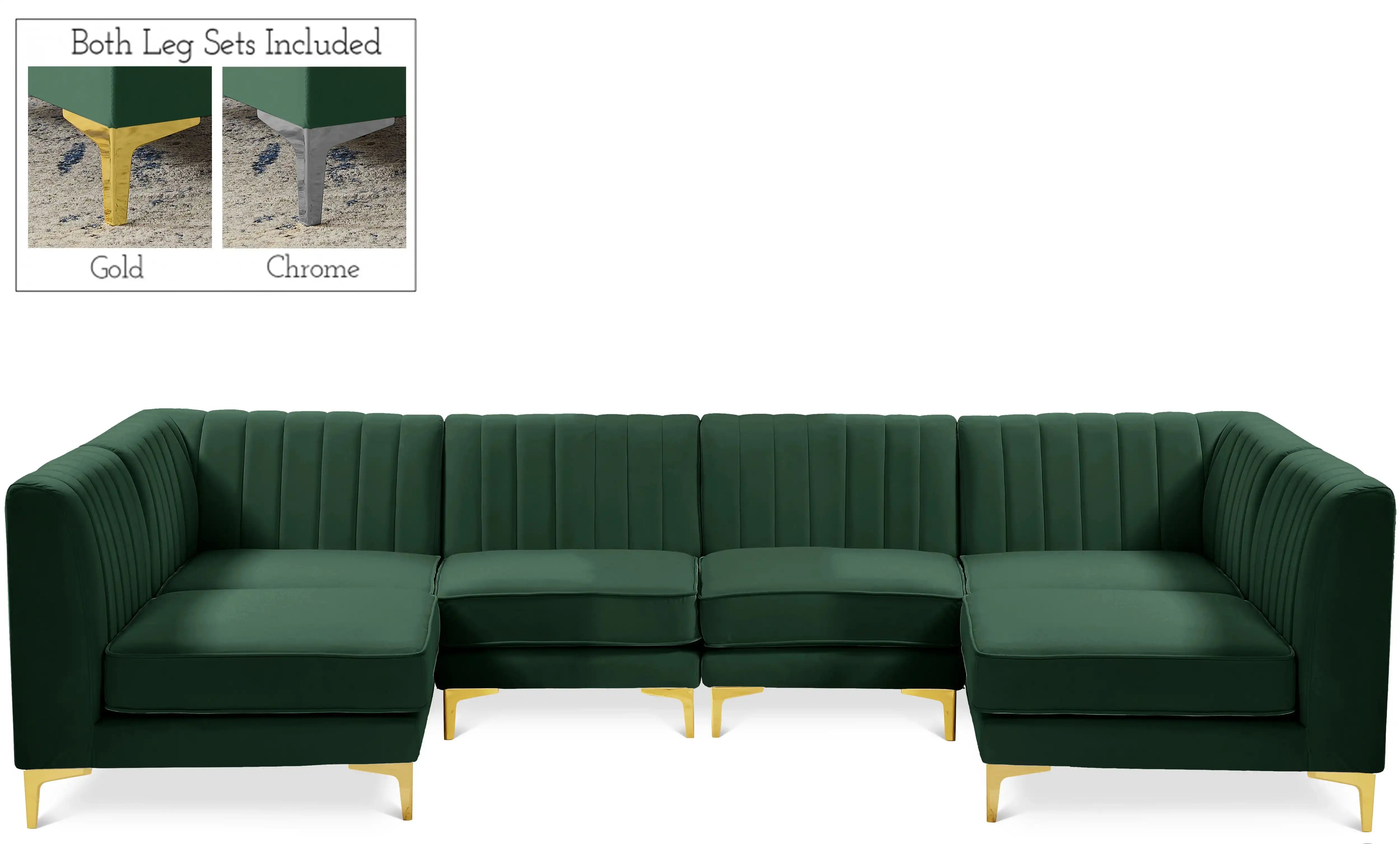 Alina - 6 Piece Modular U-Shaped Sectional - Best Buy Furniture