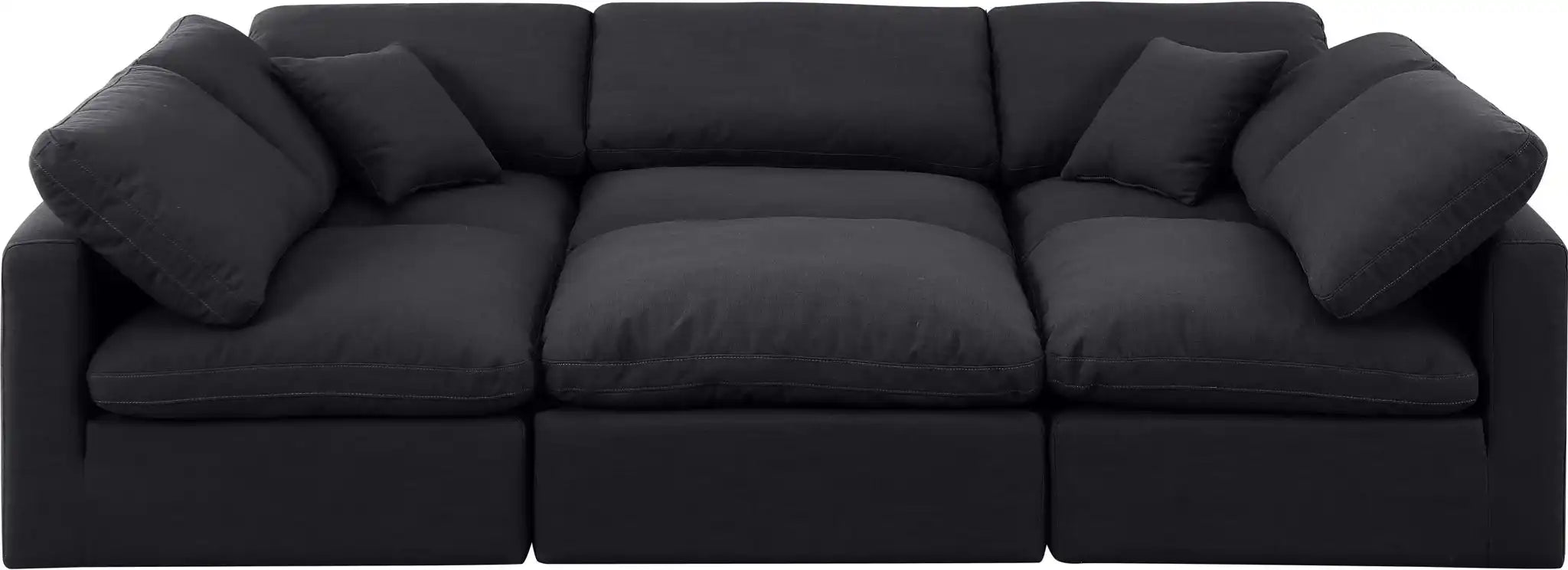 Indulge - Linen 6 Piece Modular Sectional