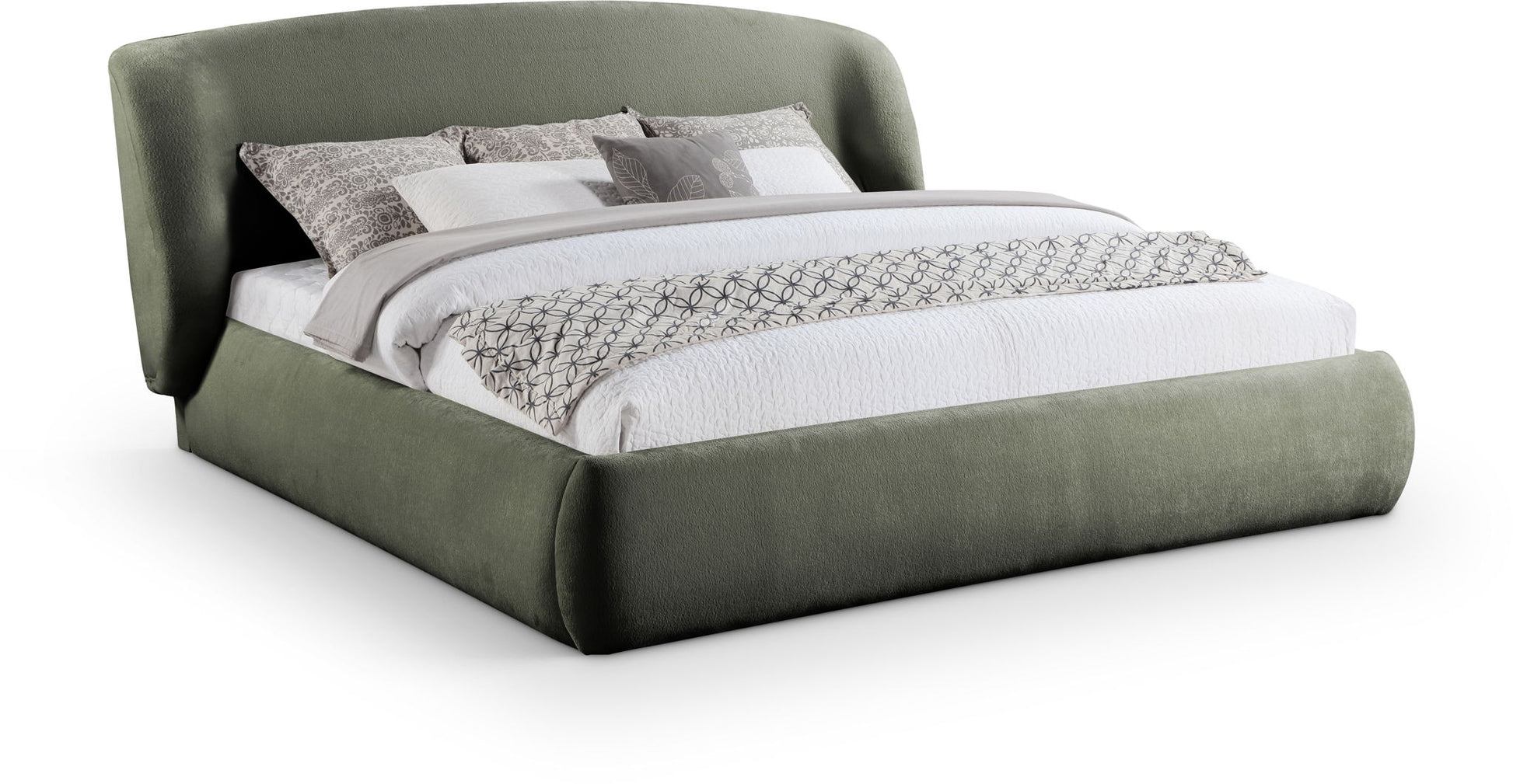 Sandro - Upholstered Bed - Best Buy Furniture