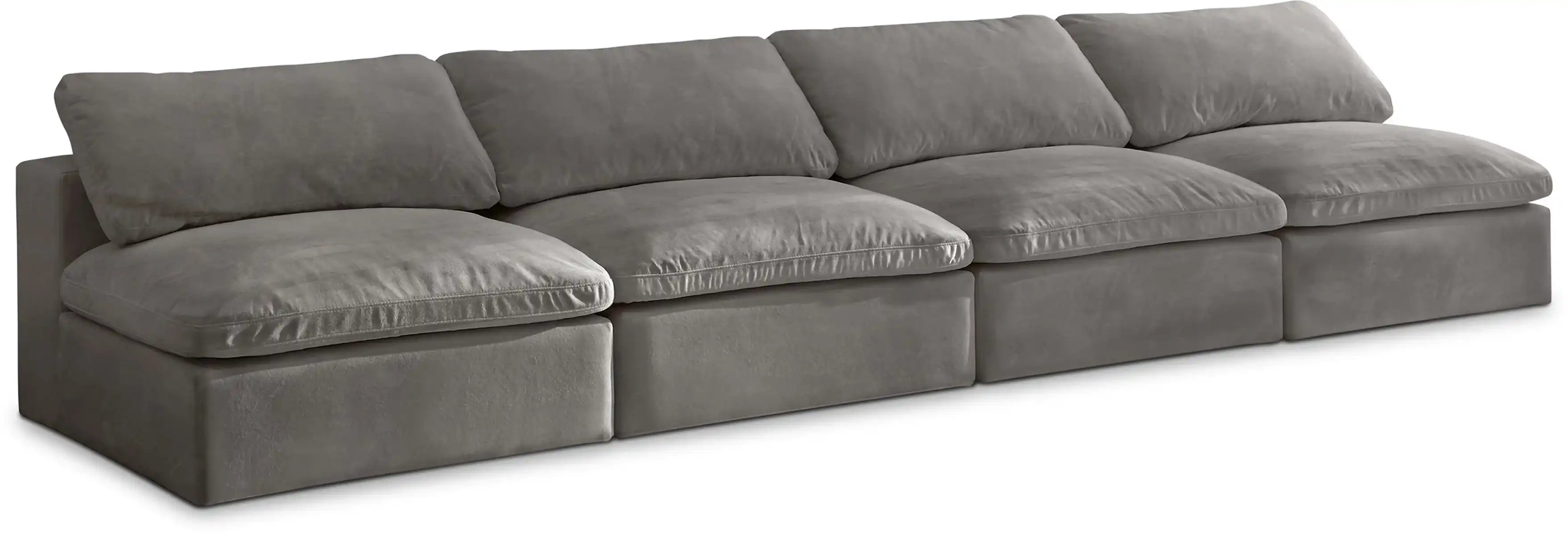 Cozy - Modular Armless 4 Seat Sofa - Best Buy Furniture