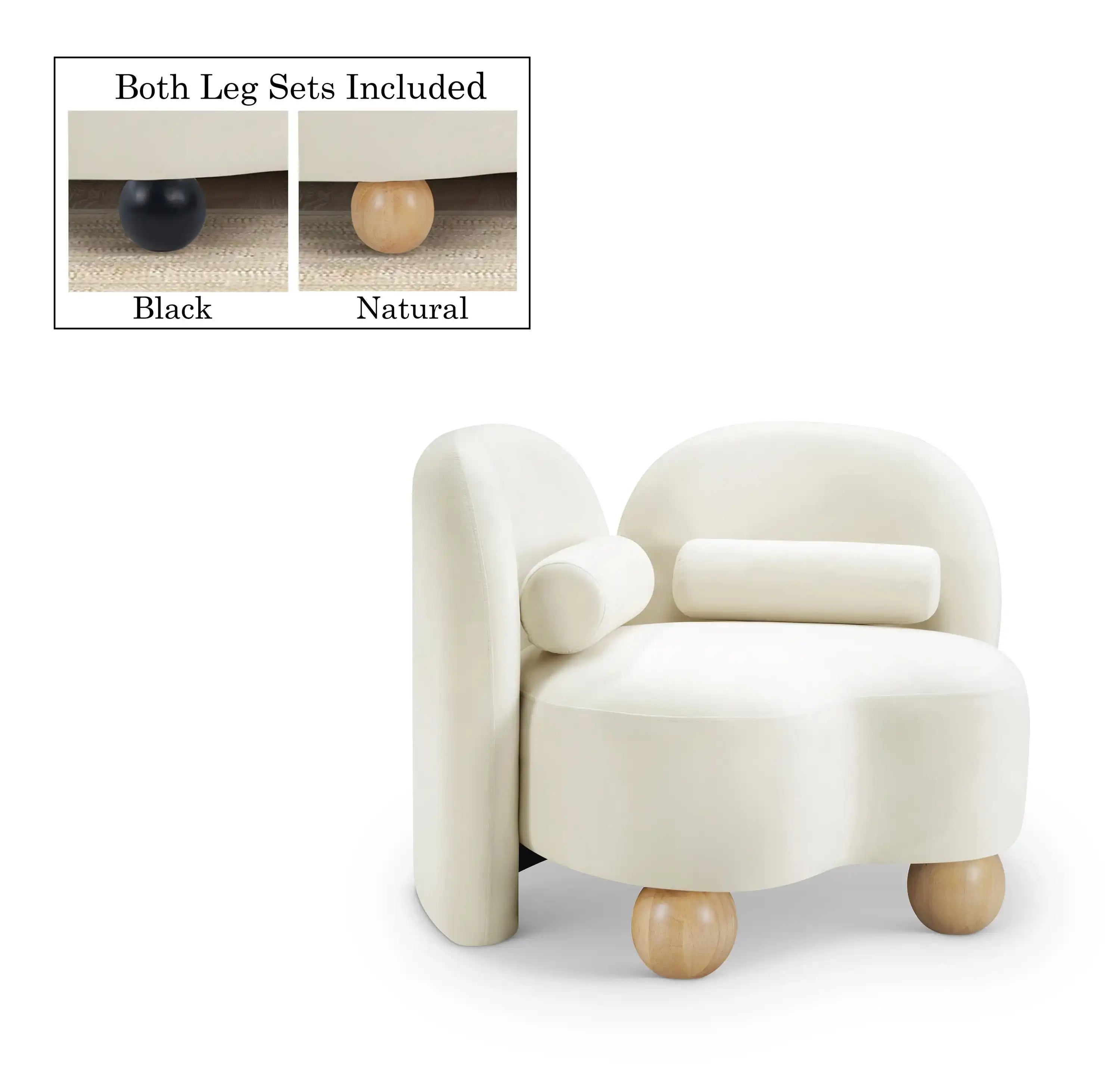 Daphne - Velvet Chair - Best Buy Furniture